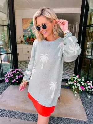 PALMERA SUMMER SWEATER - SAGE