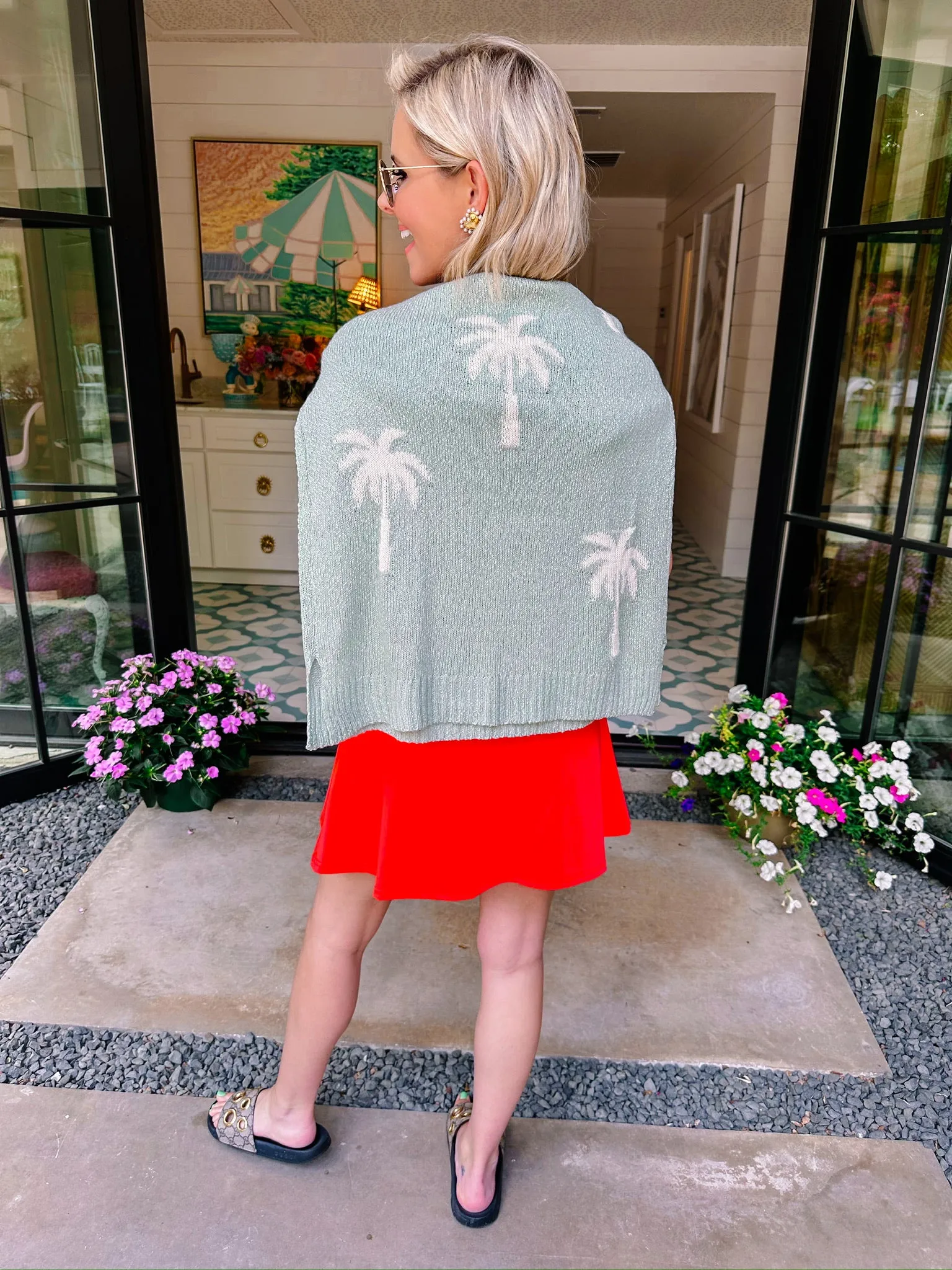 PALMERA SUMMER SWEATER - SAGE