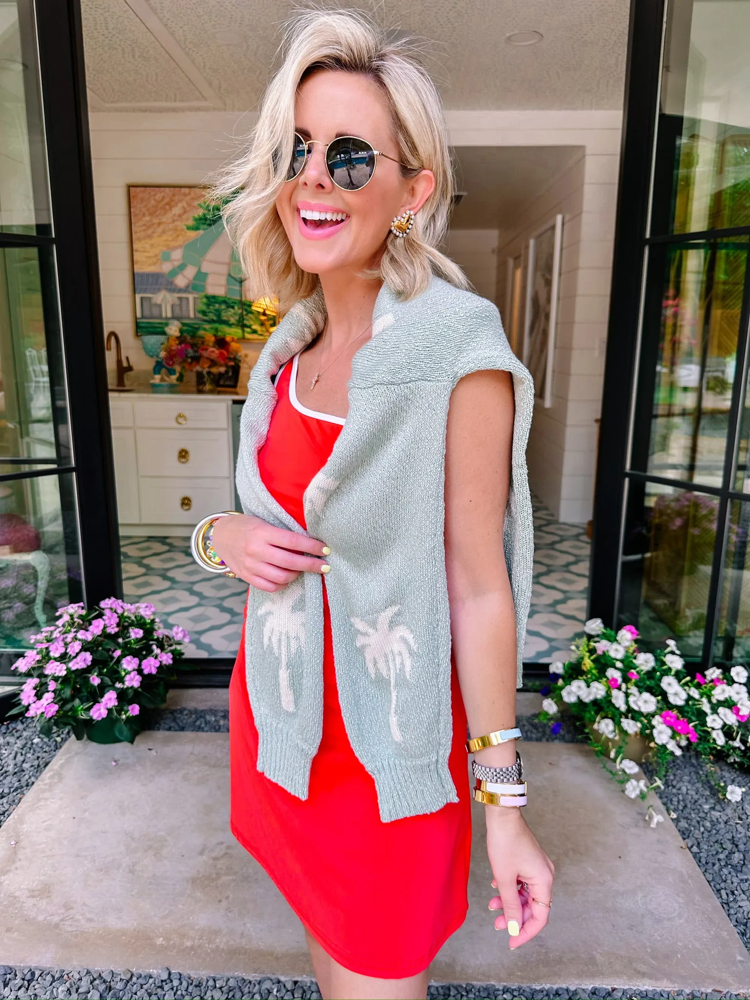 PALMERA SUMMER SWEATER - SAGE