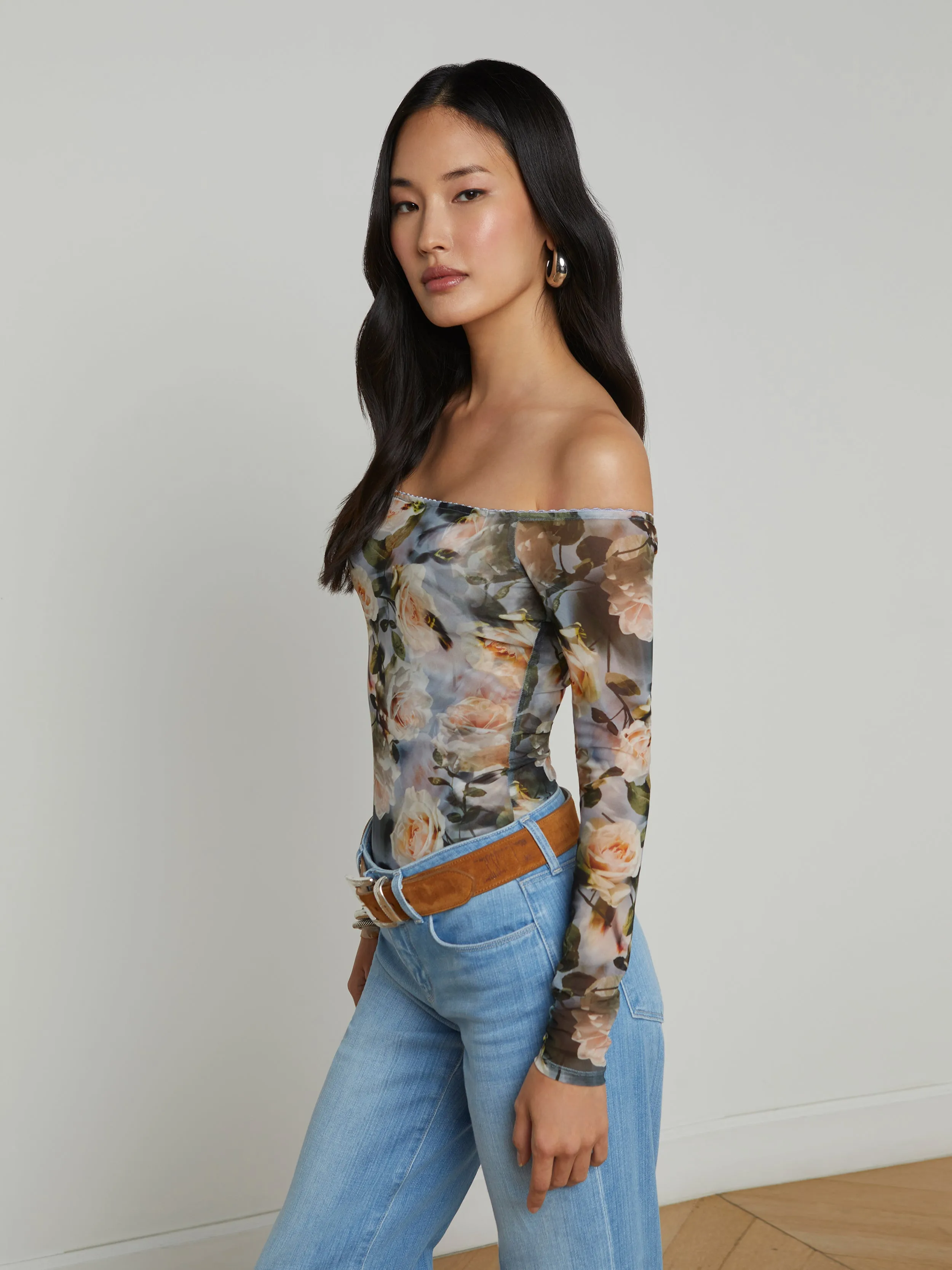 Peonie Off-The-Shoulder Bodysuit