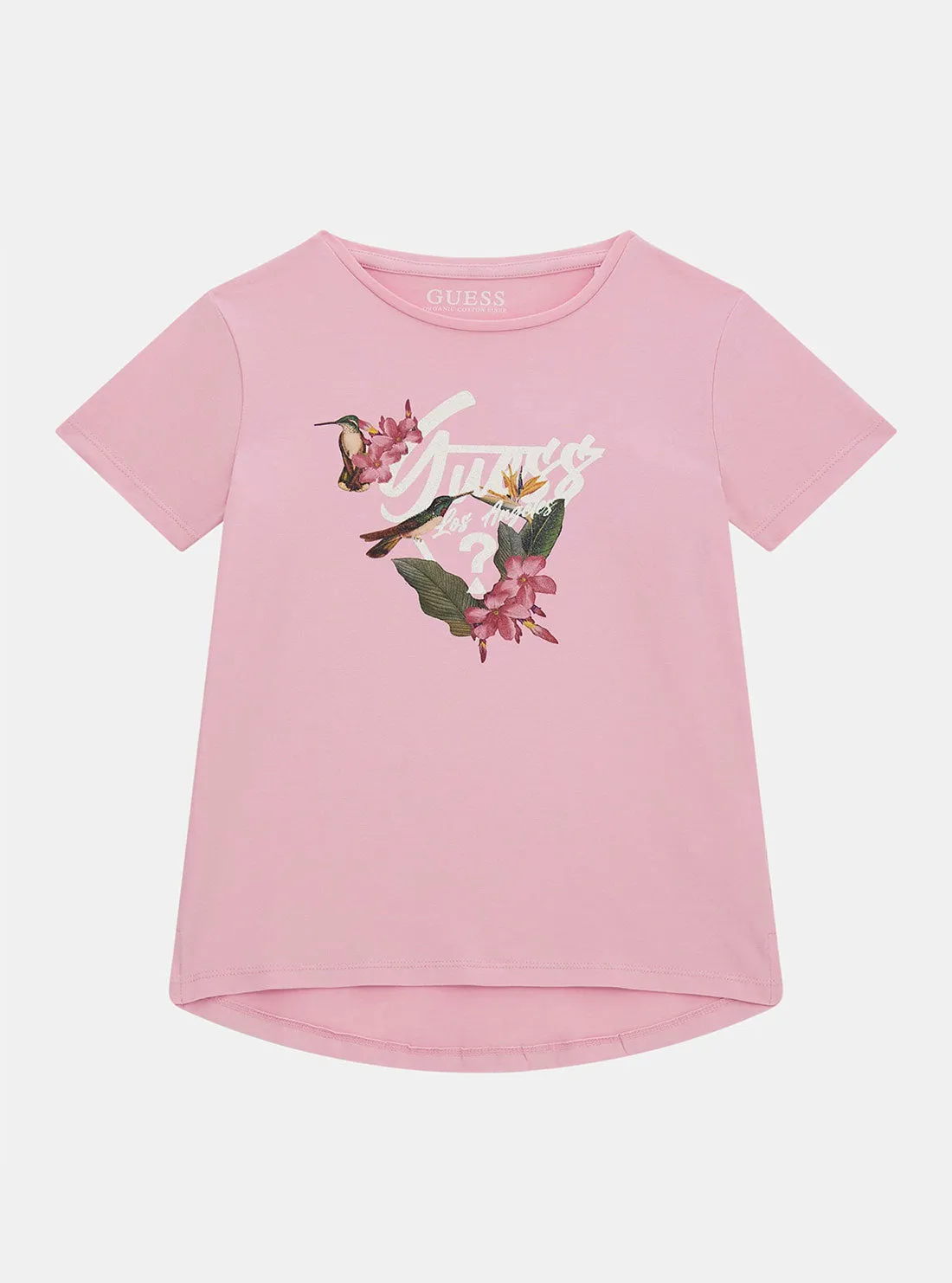 Pink High Low T-Shirt (7-16)