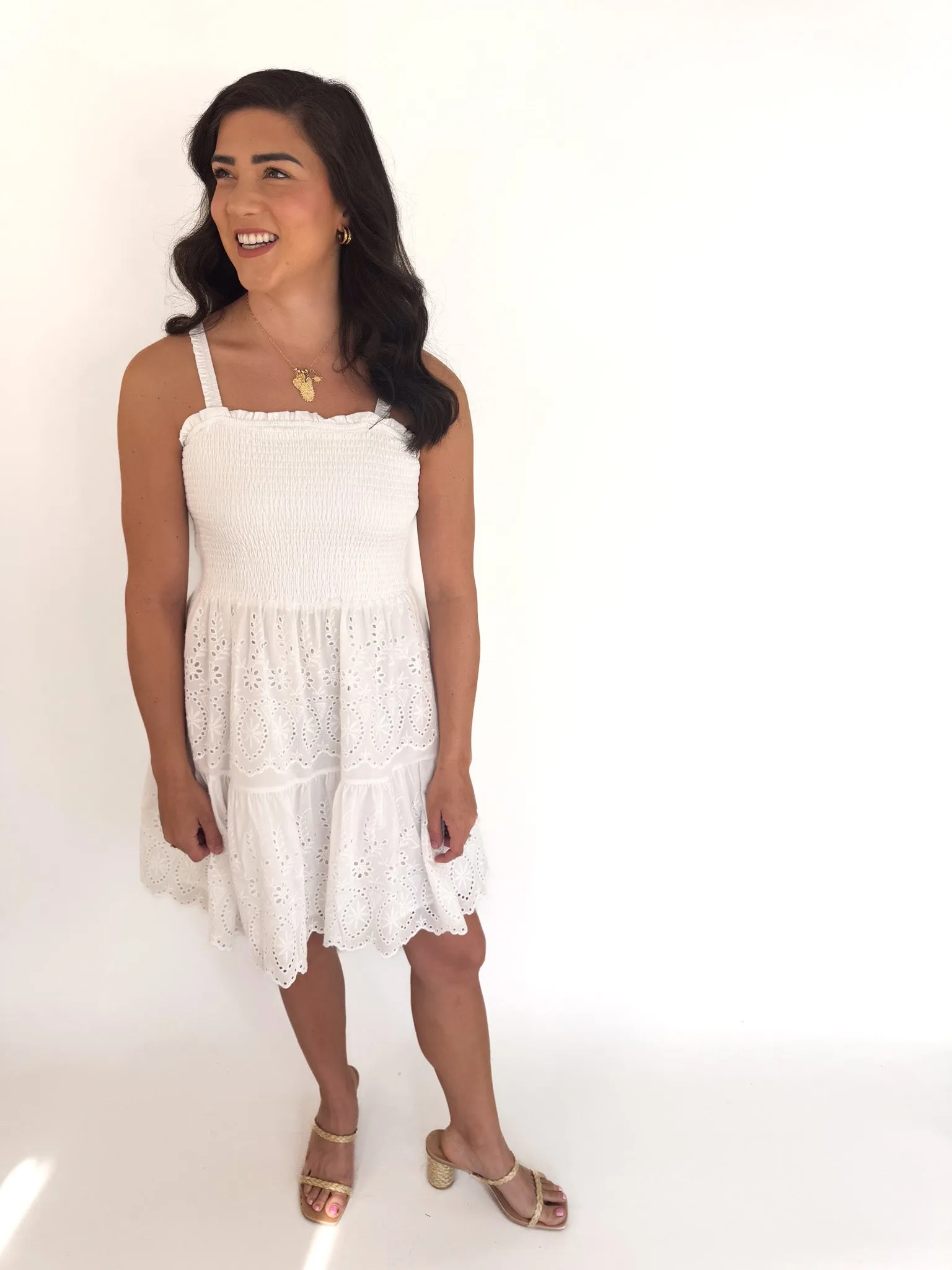 Preston Natural Antique Dress