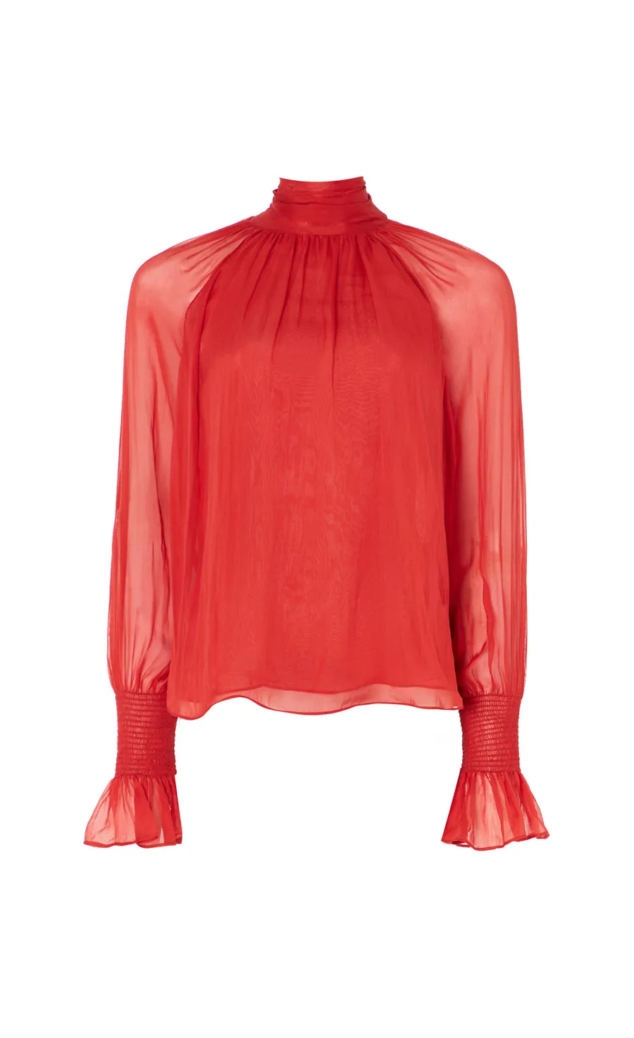 Quintette Blouse - Poppy Red