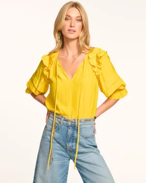 Samira Ruffle Blouse
