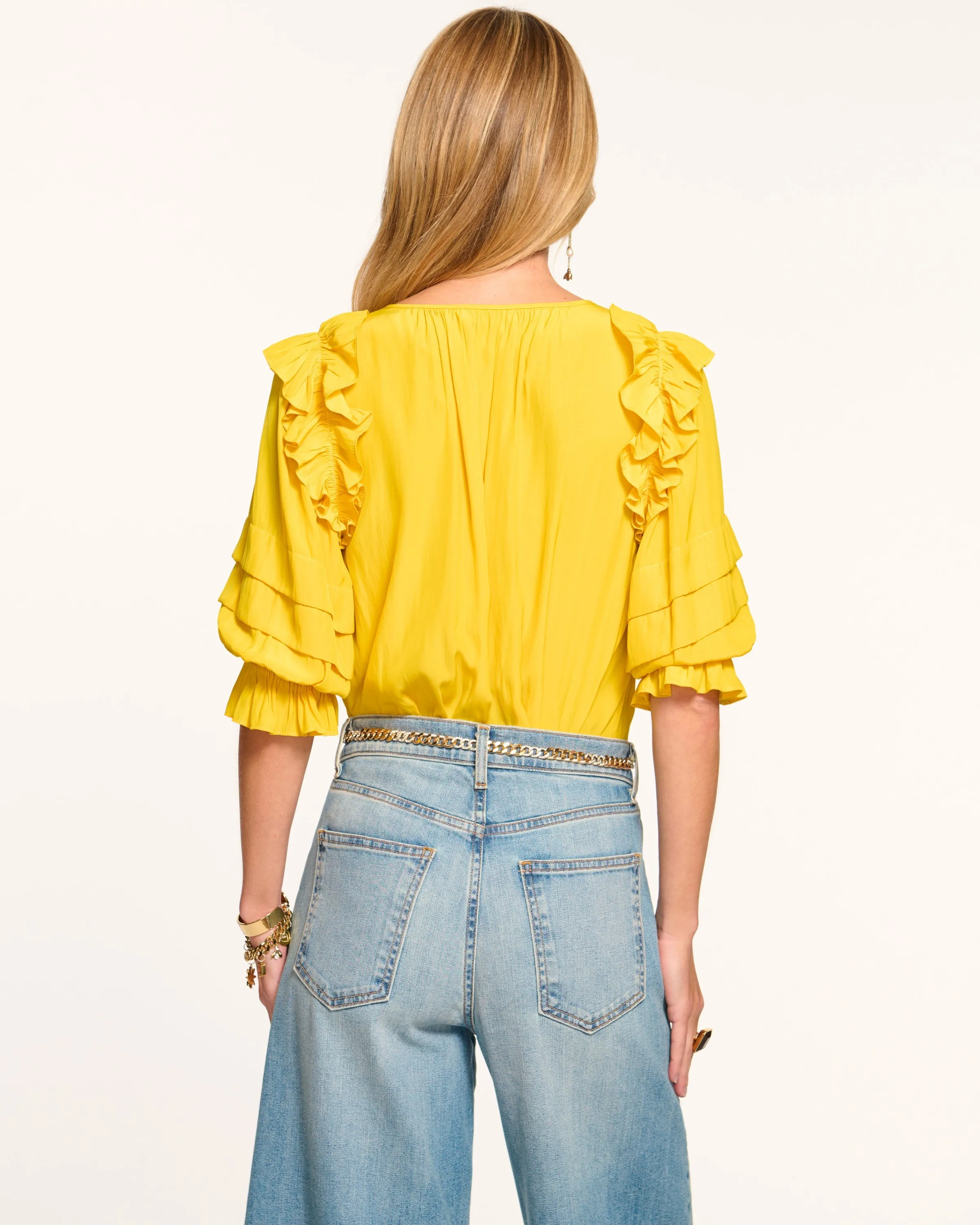Samira Ruffle Blouse