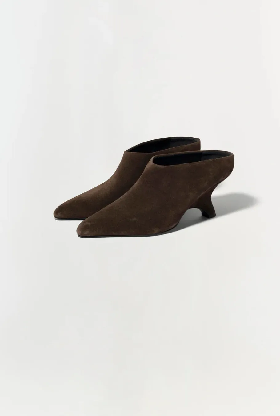 Shadow Suede Mule