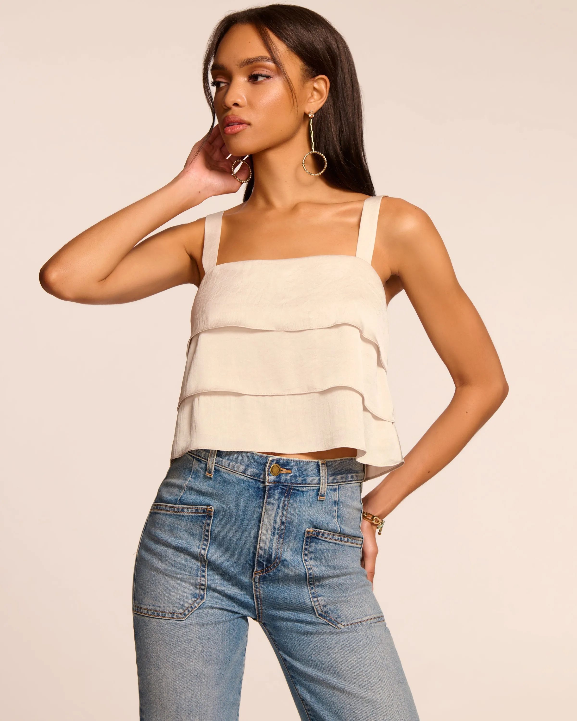 Sloan Tiered Tank Top