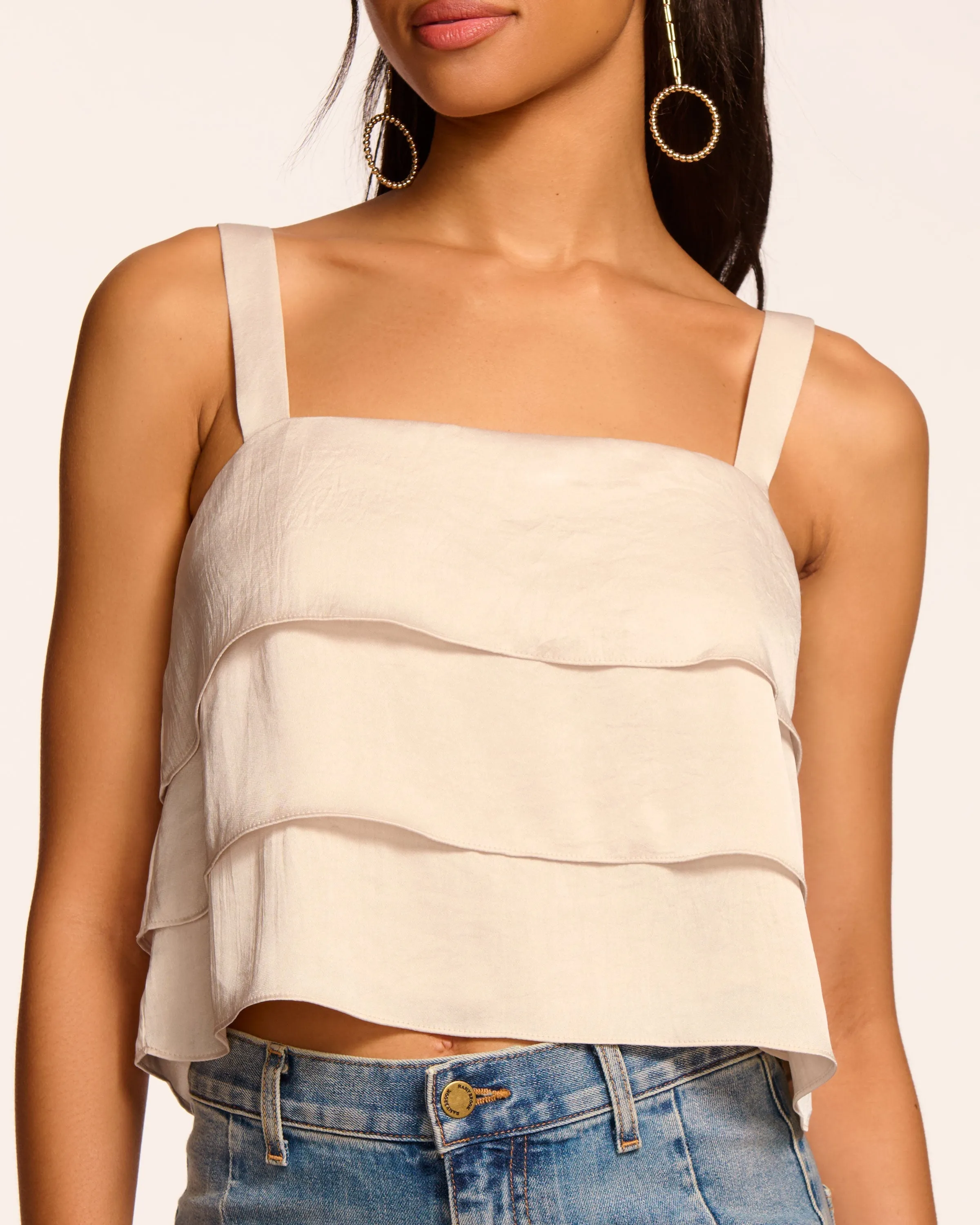 Sloan Tiered Tank Top