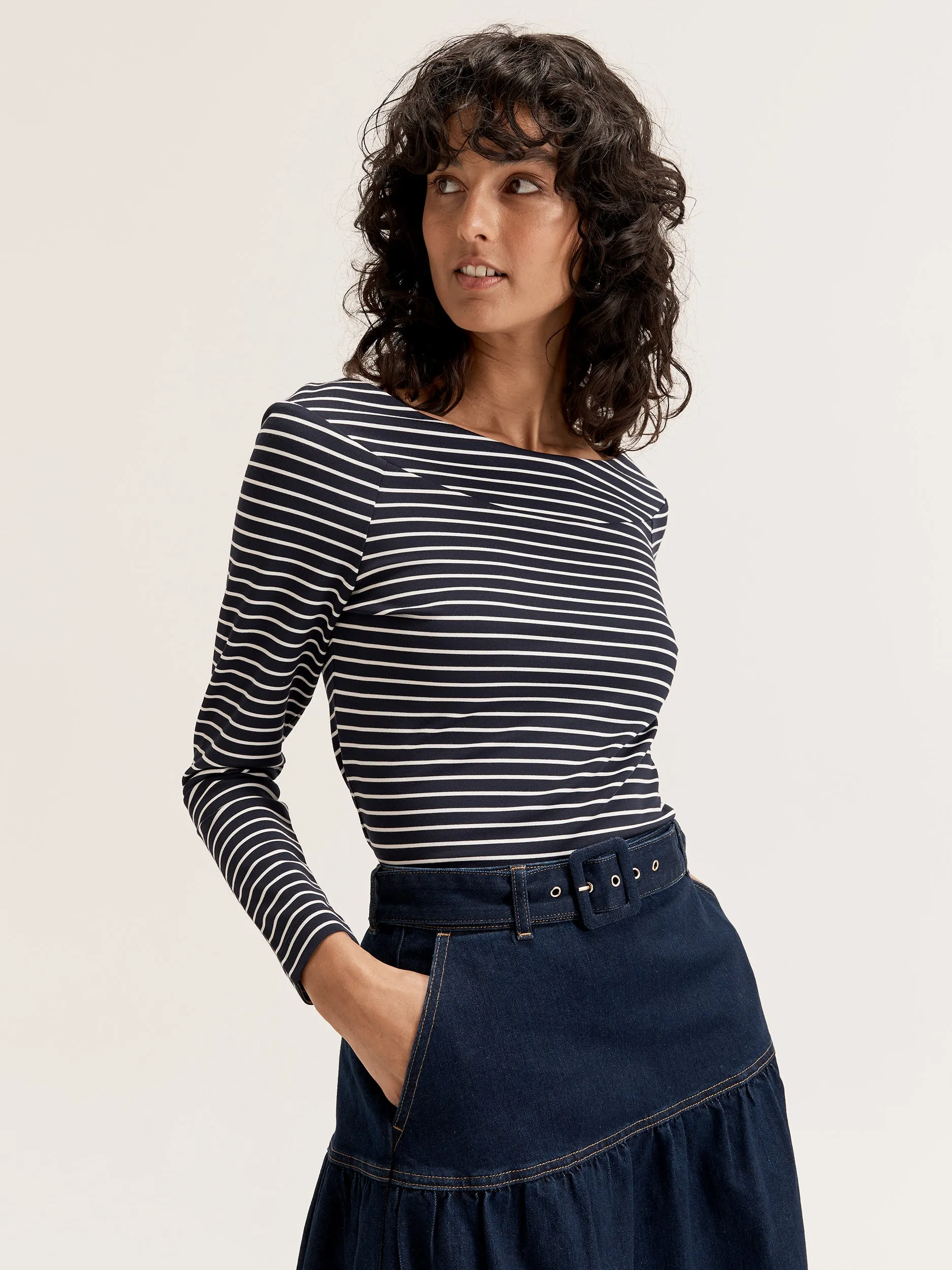 Sofie Stripe Top