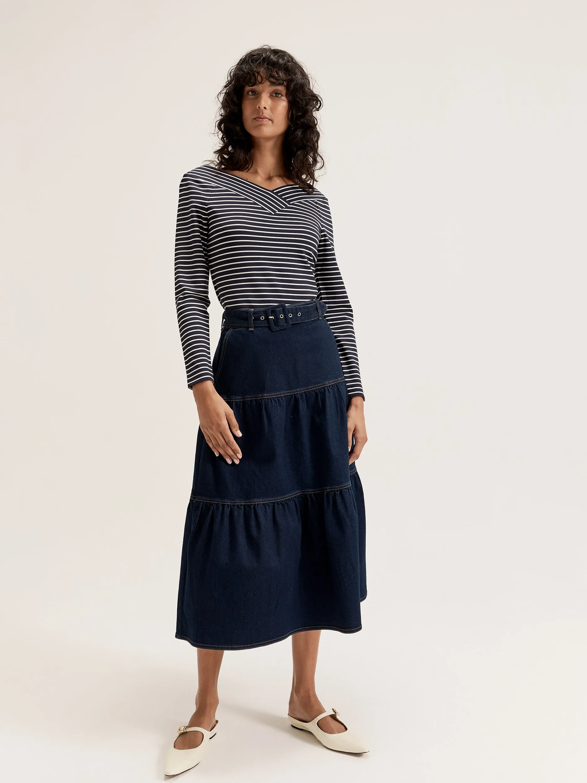 Sofie Stripe Top
