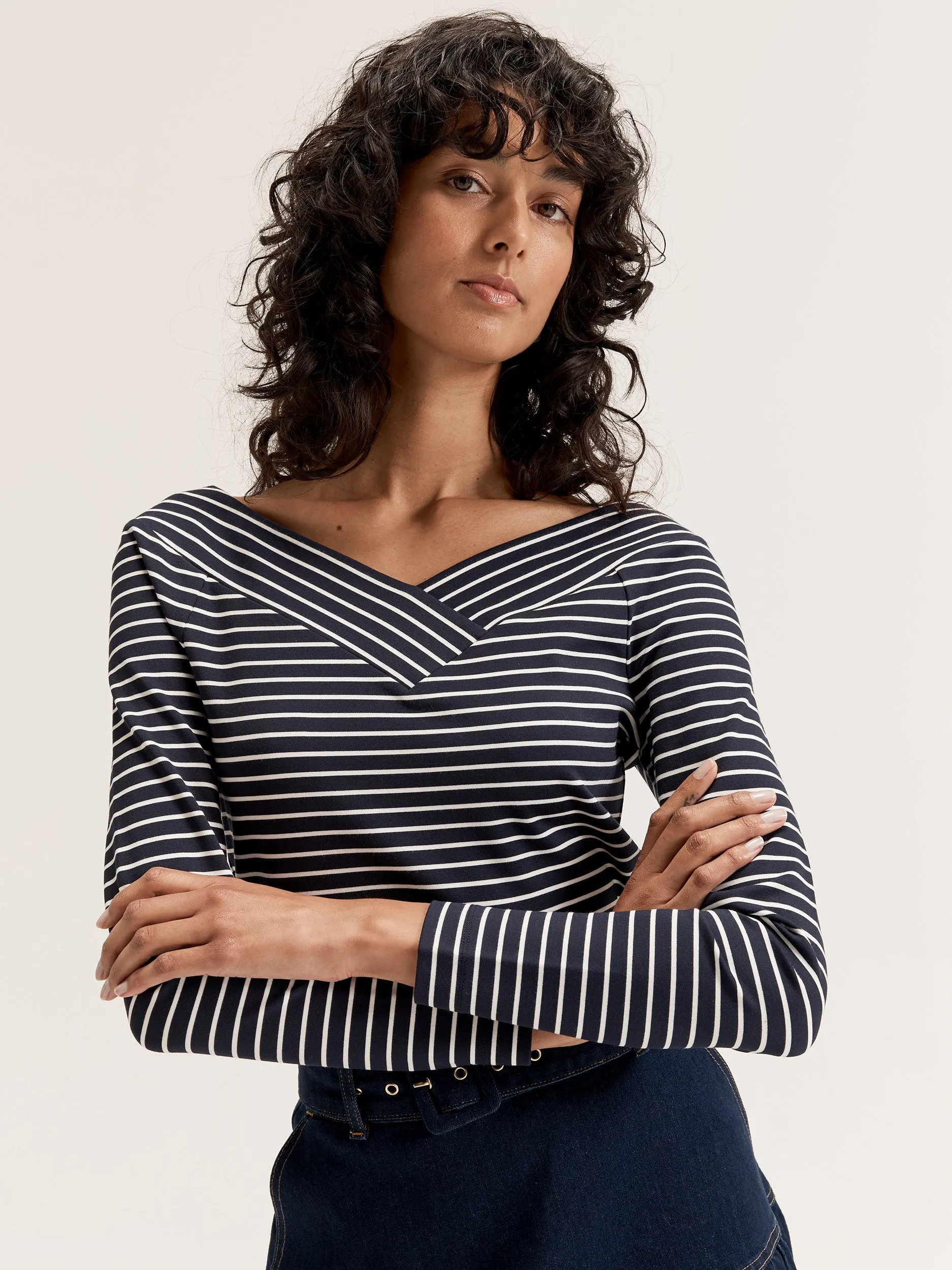 Sofie Stripe Top