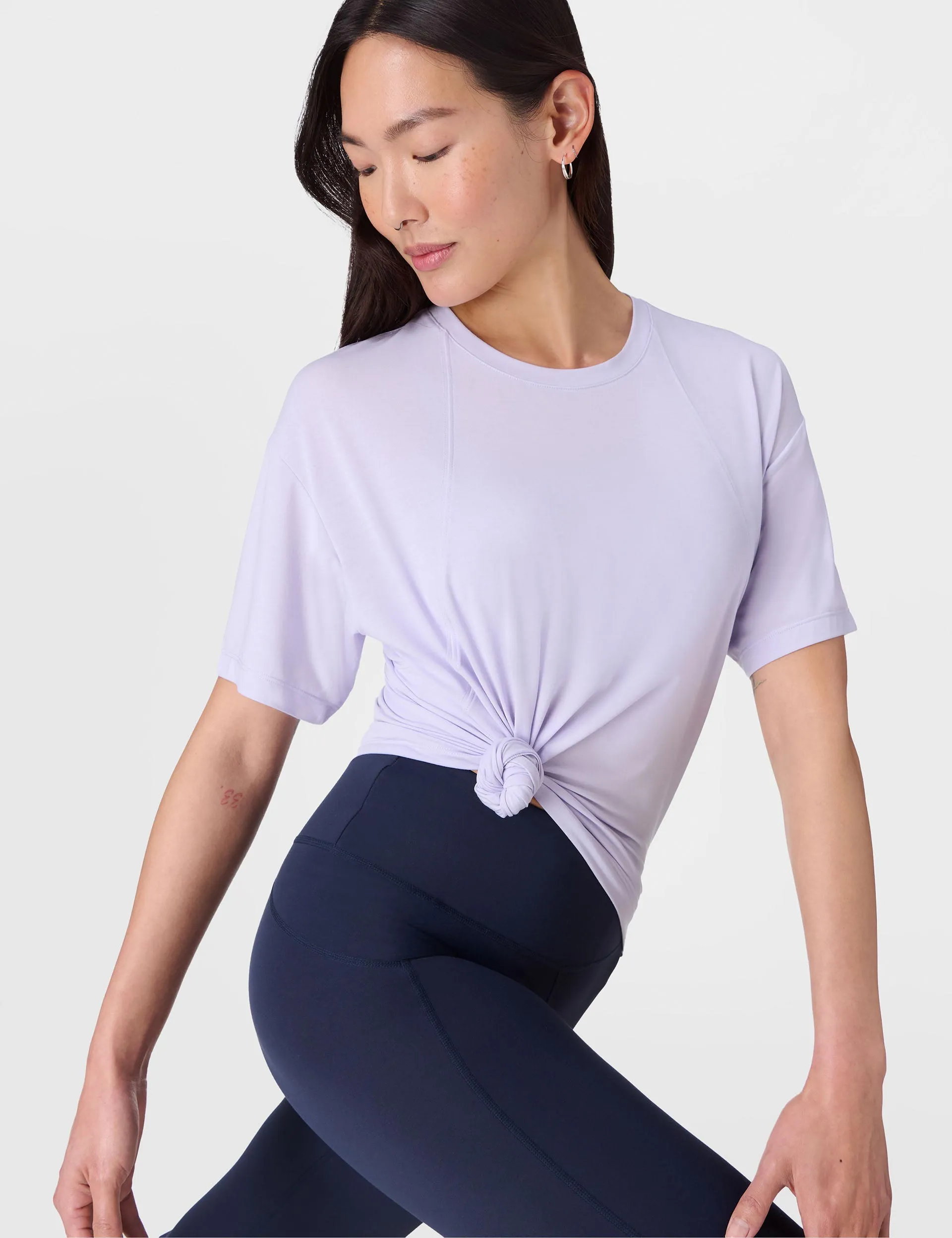Soft Flow Studio T-Shirt - Heather Purple