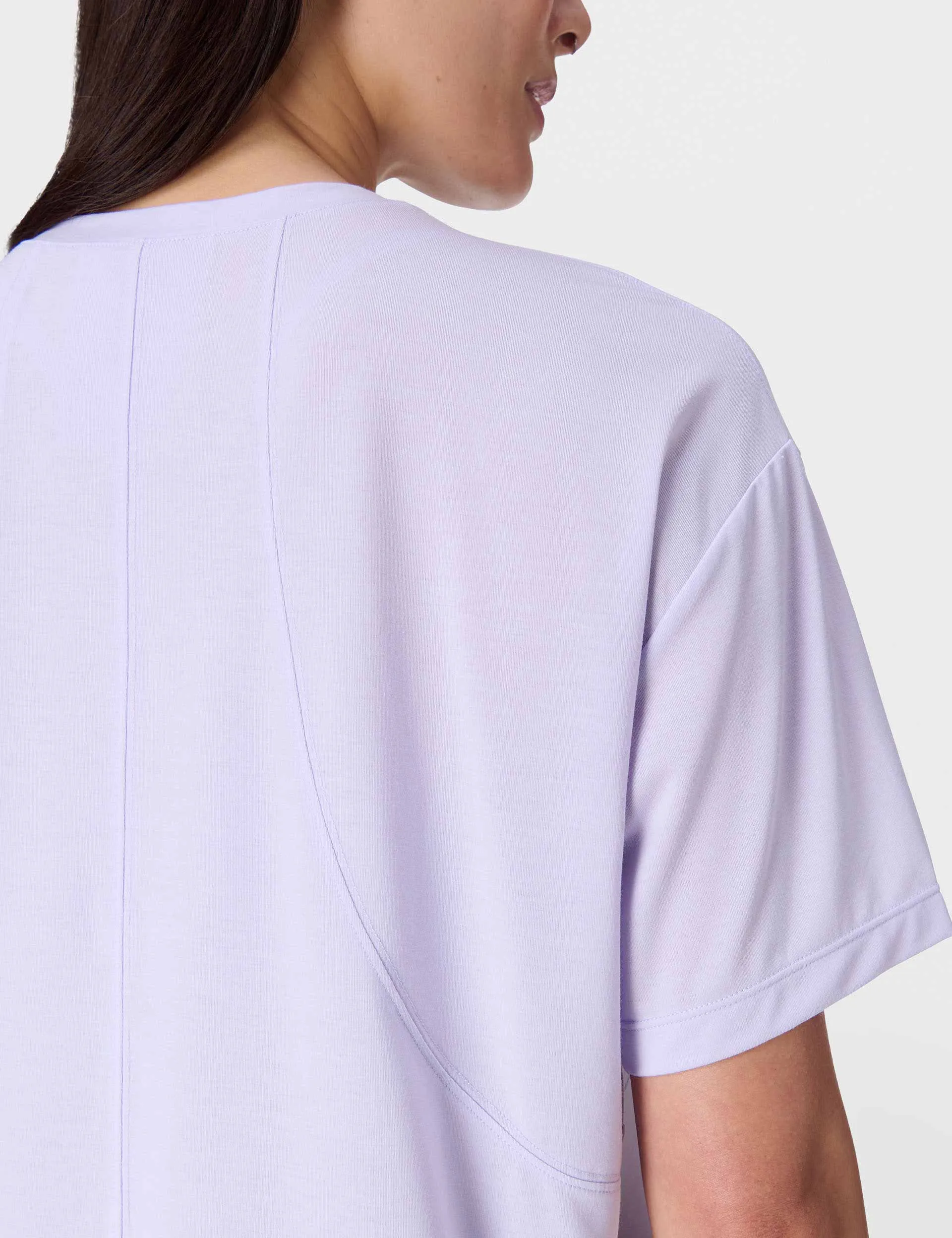 Soft Flow Studio T-Shirt - Heather Purple