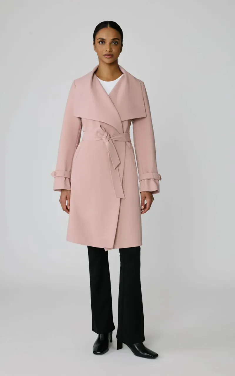 Soia & Kyo- Olivia Cascade Collar Trench