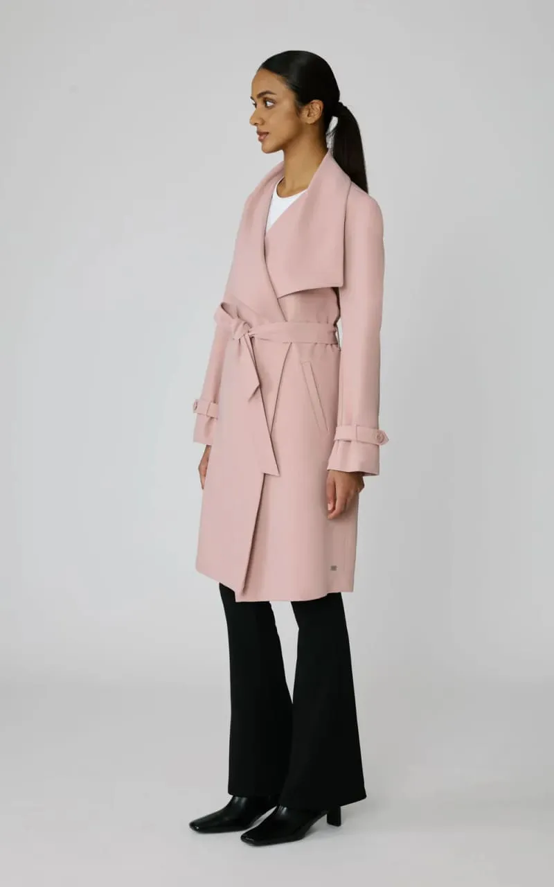 Soia & Kyo- Olivia Cascade Collar Trench