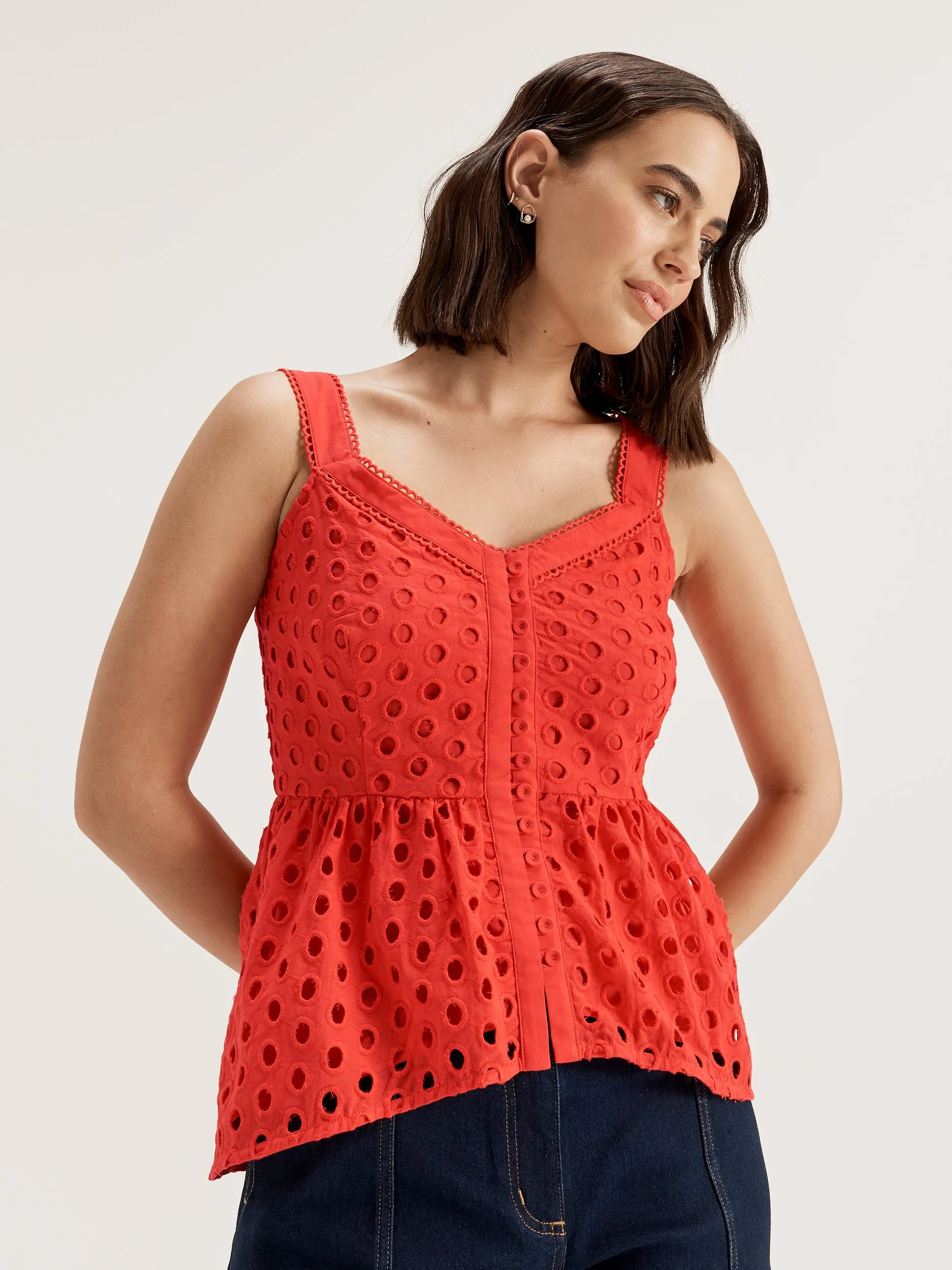 Solar Broderie Top