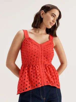 Solar Broderie Top