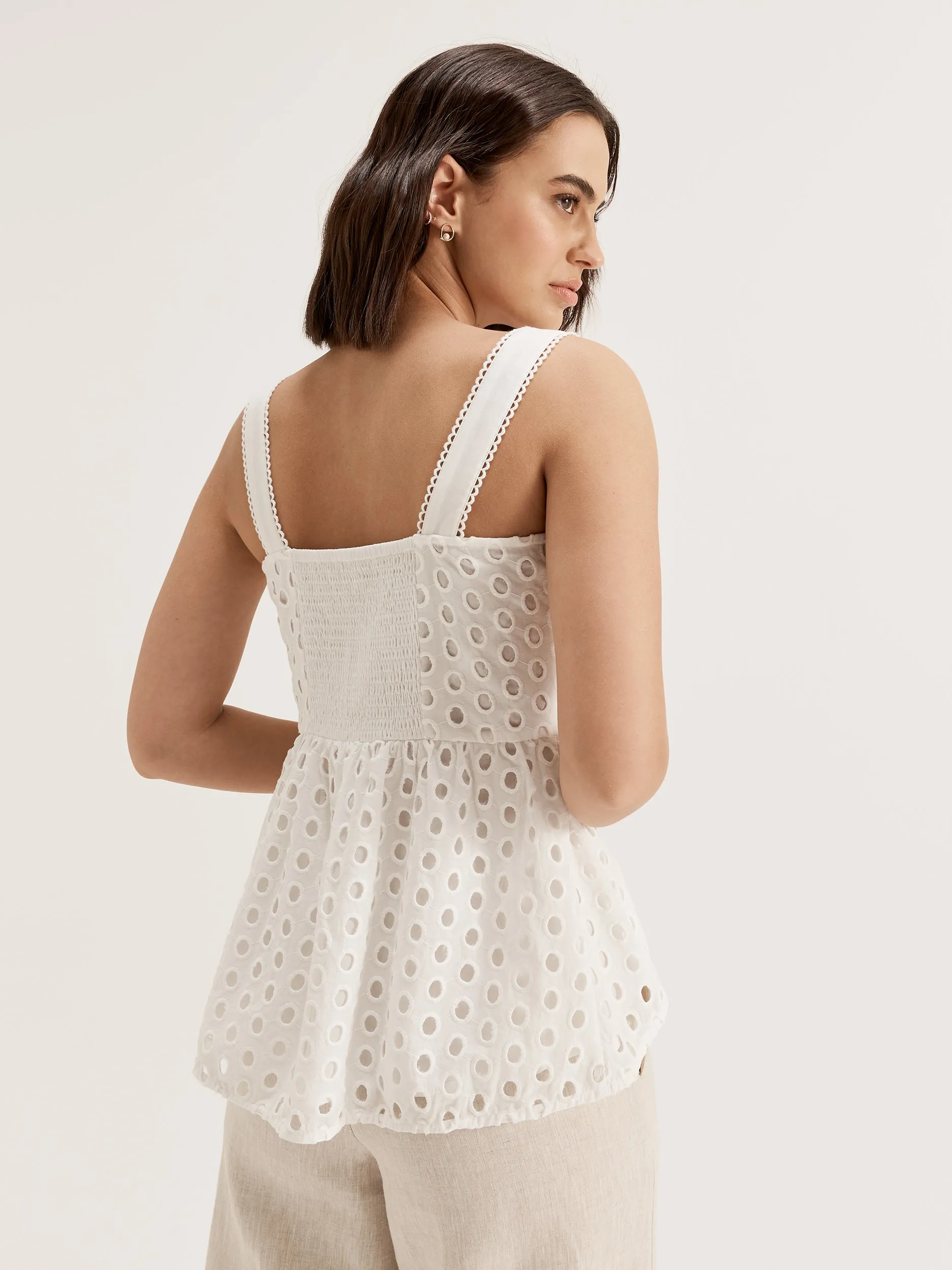 Solar Broderie Top