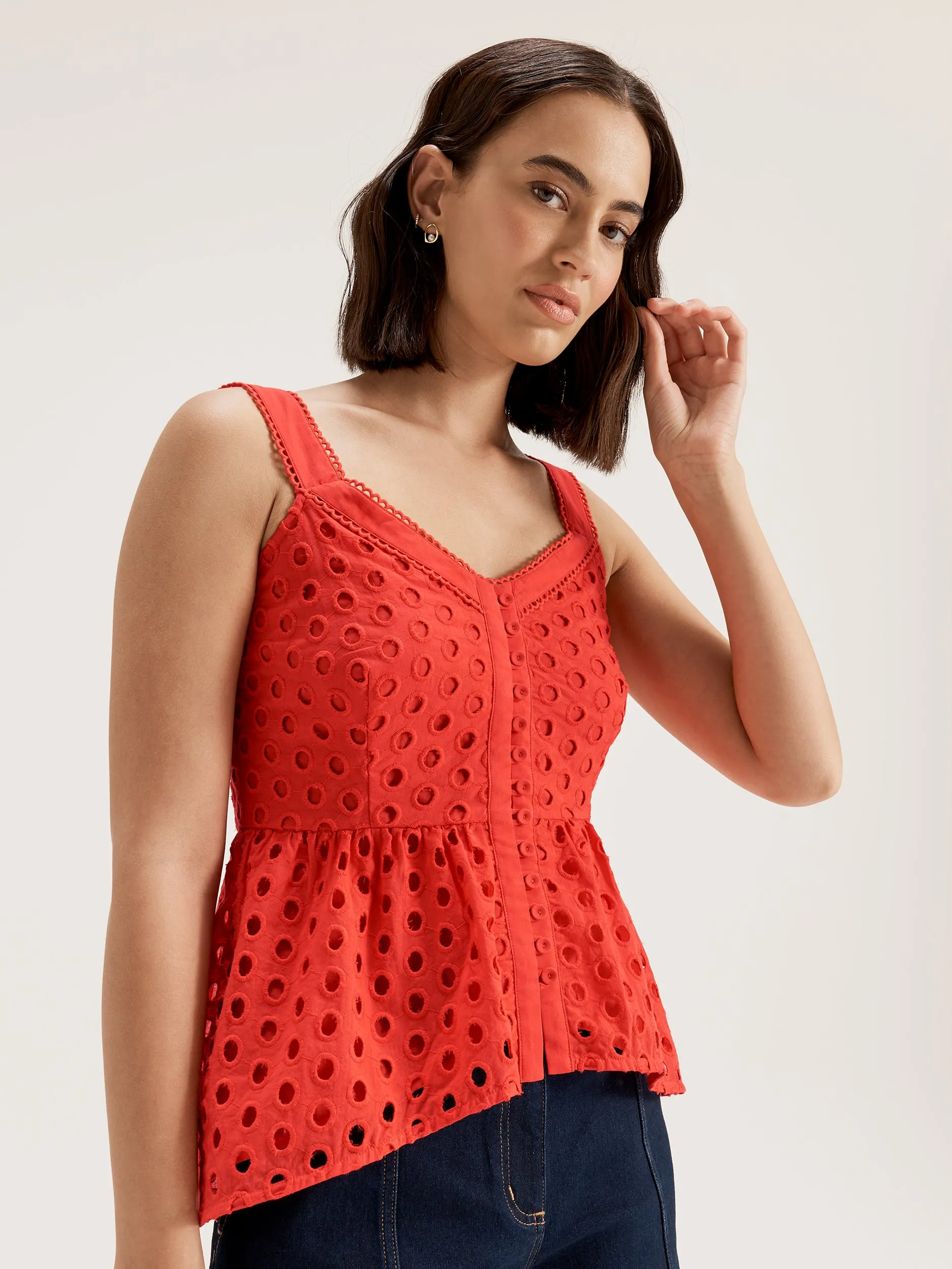 Solar Broderie Top