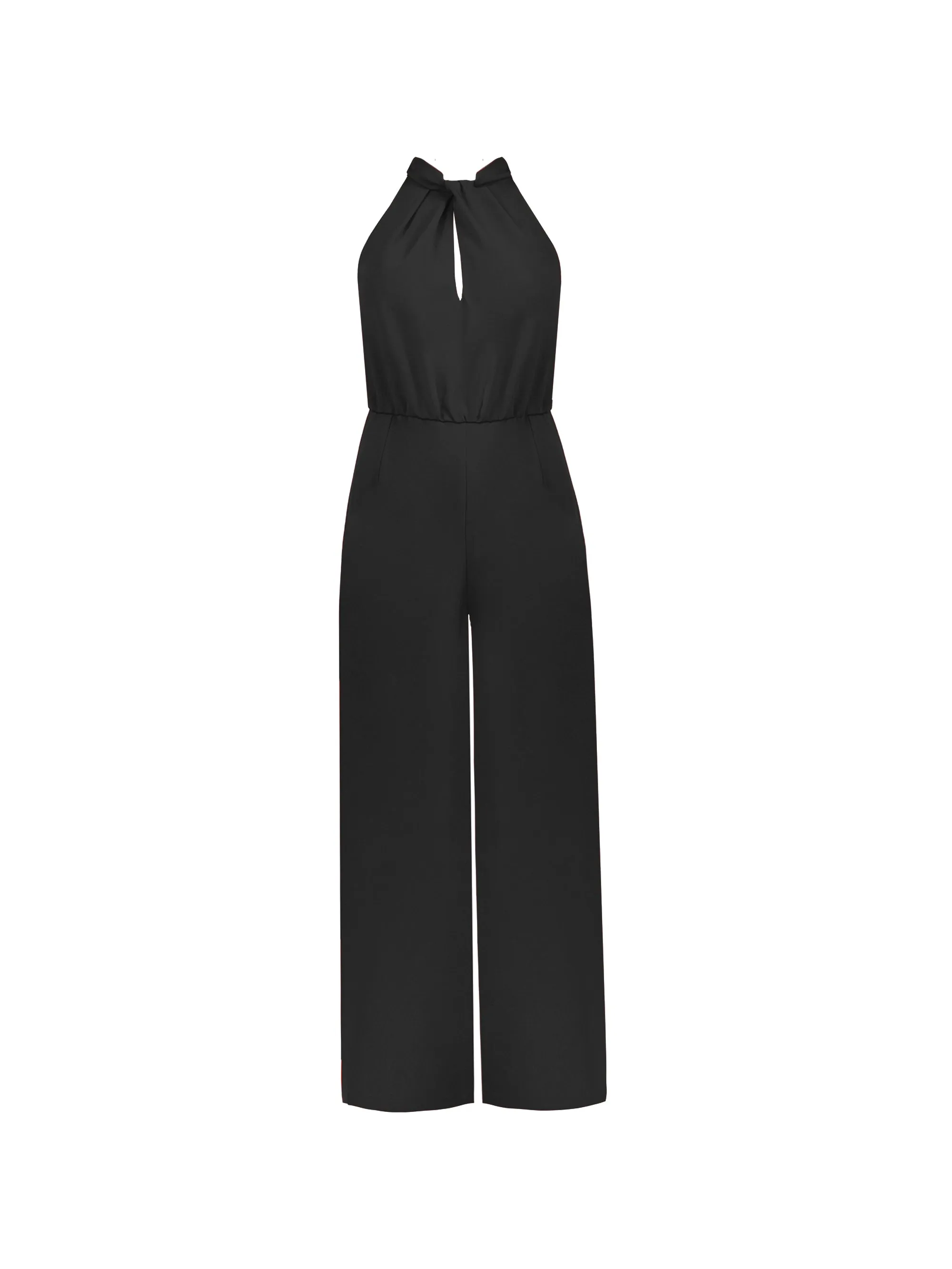 Sophia Twist Neck Culotte Jumpsuit