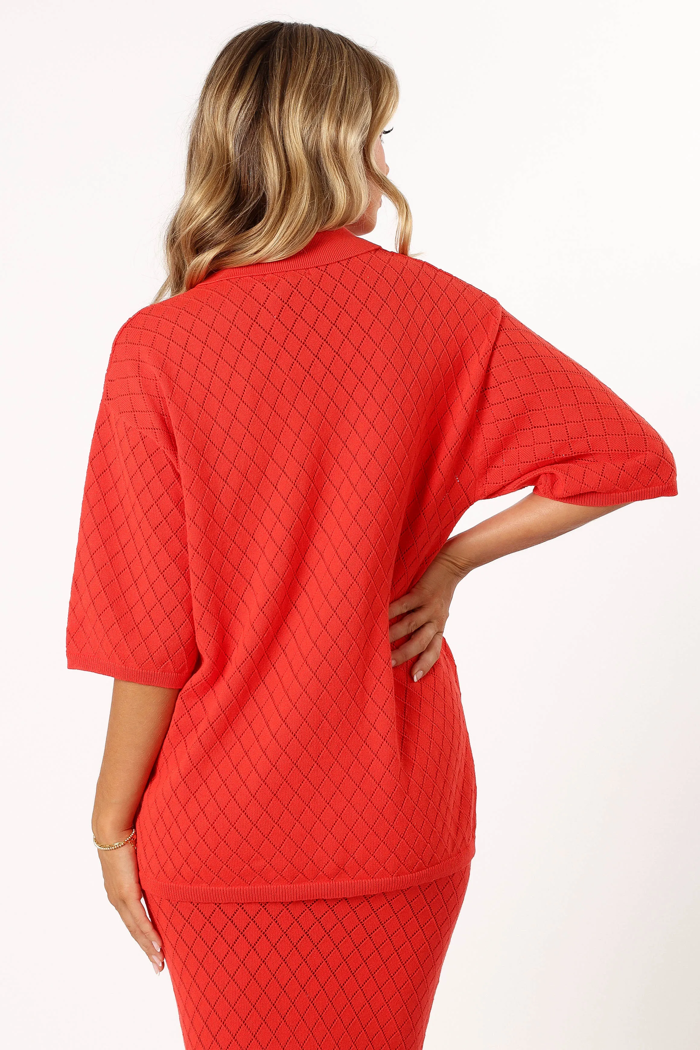Stella Knit Top - Jaffa