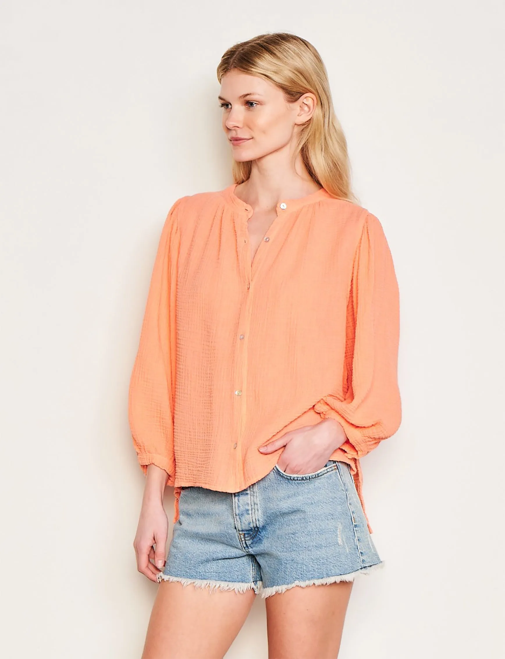 Sundry Free Spirit Shirt in Pink