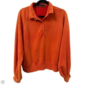 Sweater By Clothes Mentor In Orange, Size: M