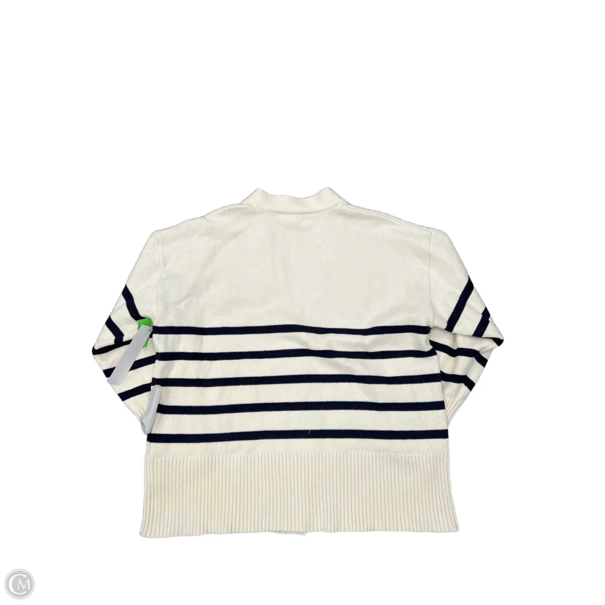 Sweater Cardigan By Zara In Beige, Size: M