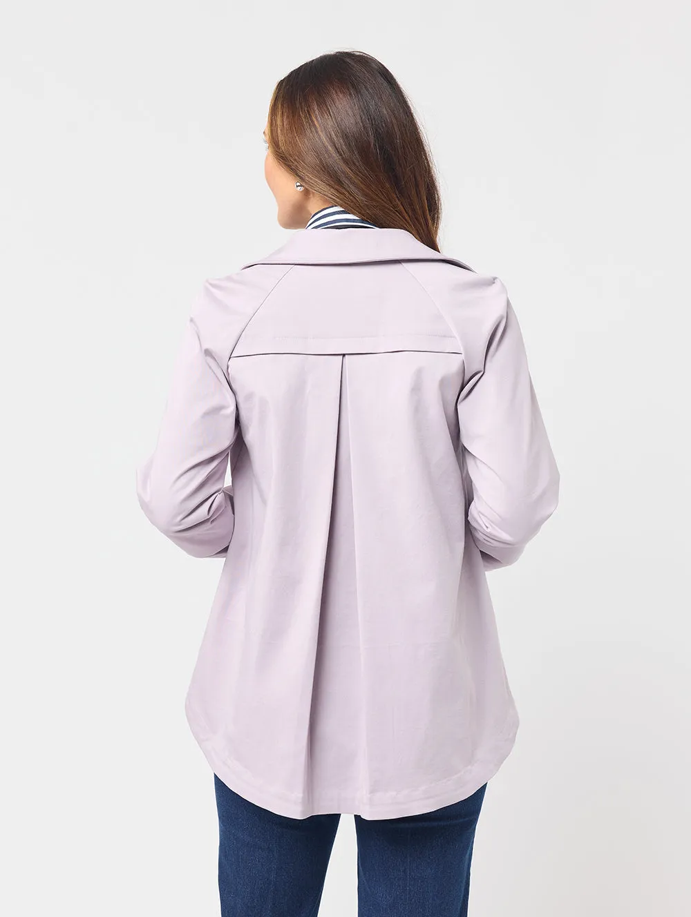 Taren Cropped Trench