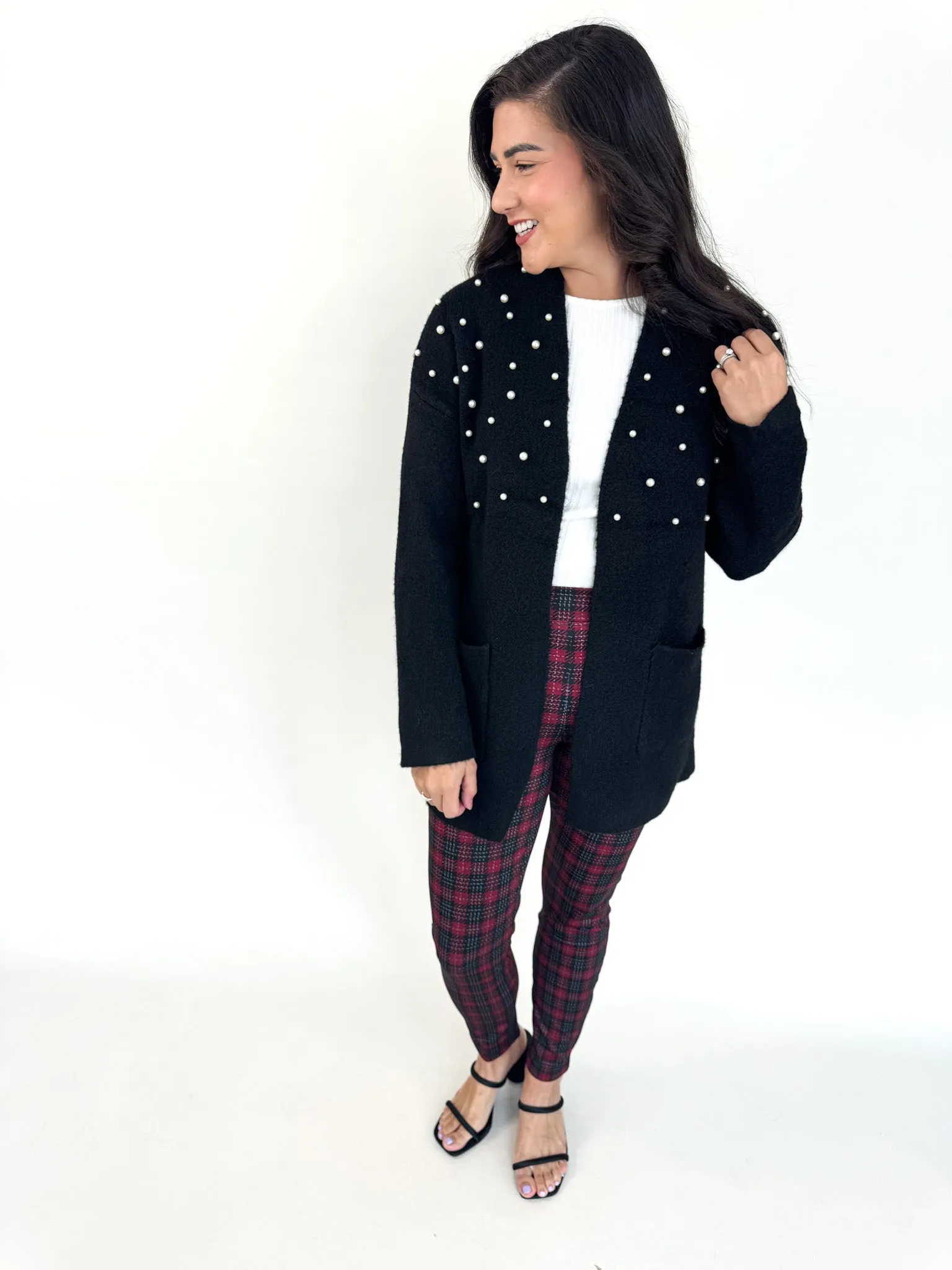 The Pearl Open Front Cardigan