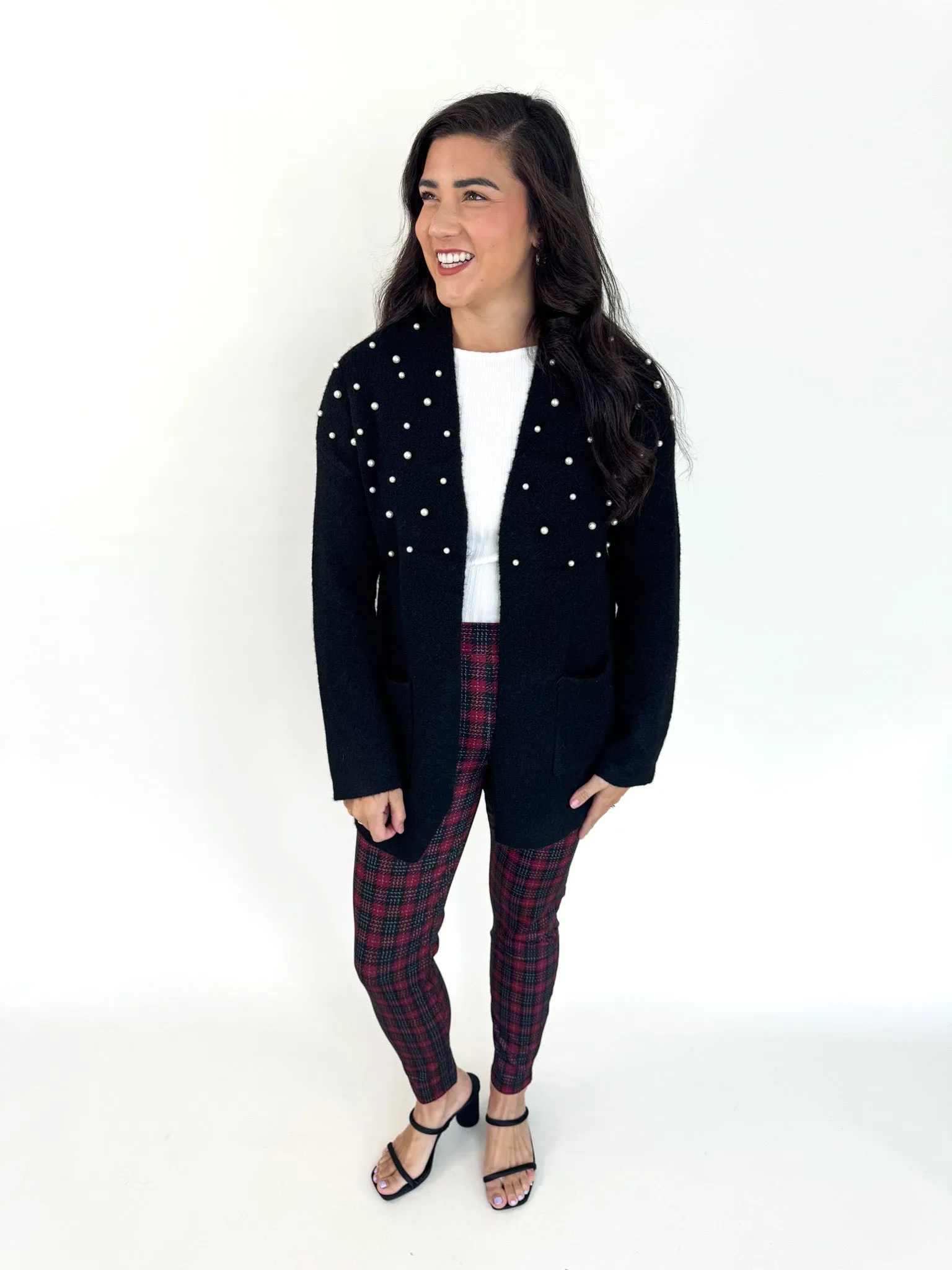 The Pearl Open Front Cardigan