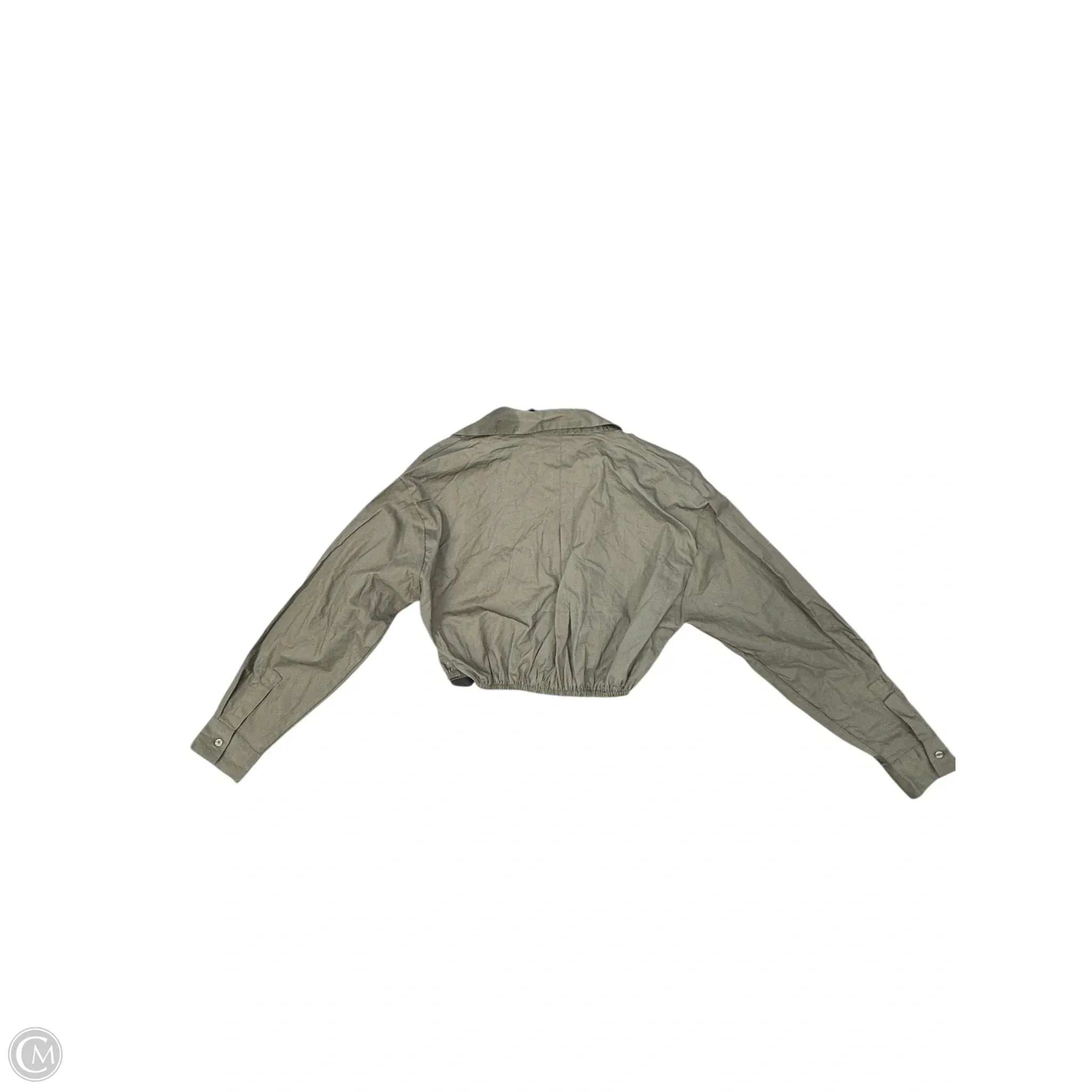 Top Long Sleeve By Love Notes In Green, Size: S