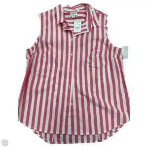 Top Sleeveless By J. Crew In Pink, Size: L