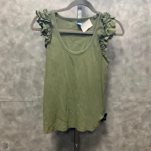 Top Sleeveless By Old Navy In Green, Size: L