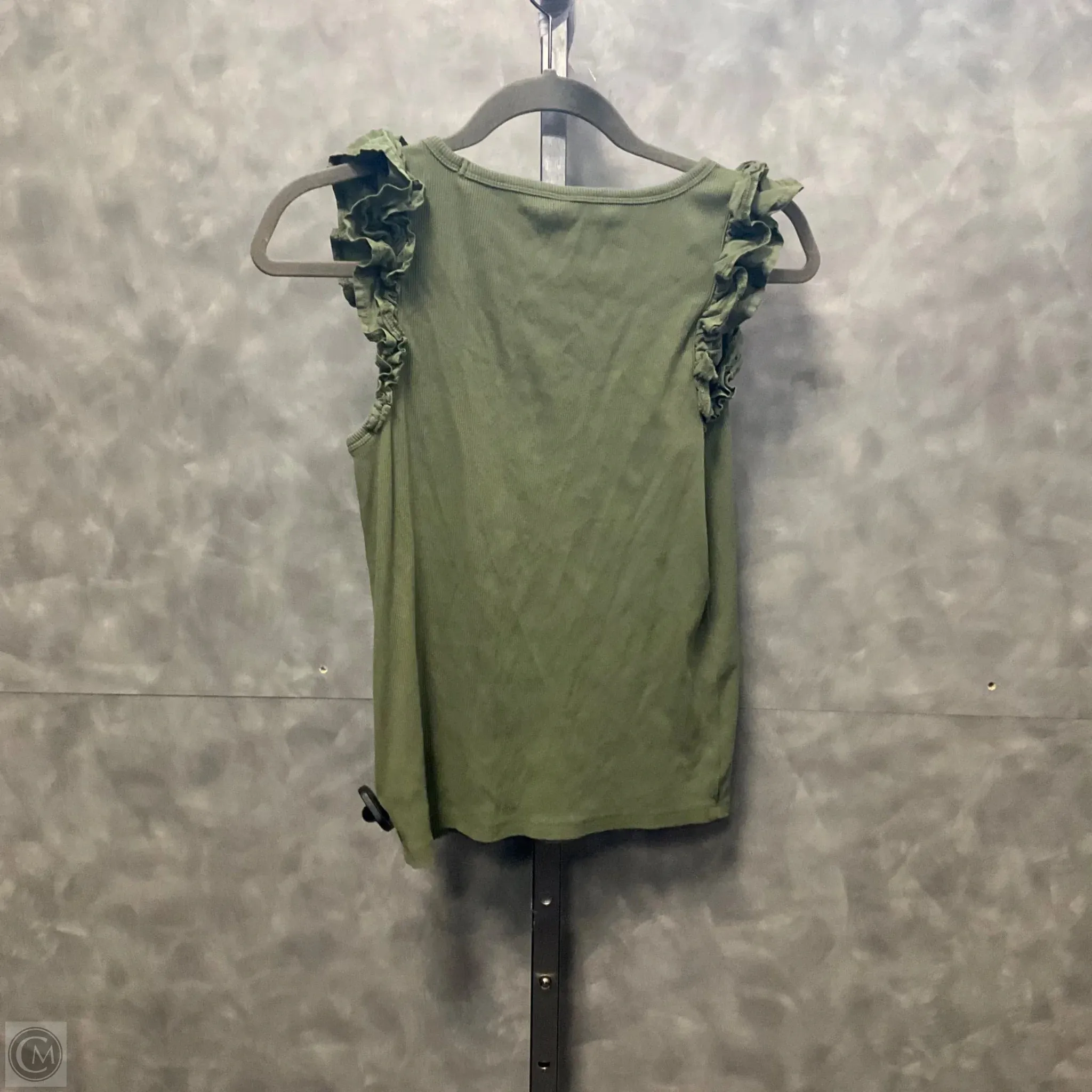 Top Sleeveless By Old Navy In Green, Size: L