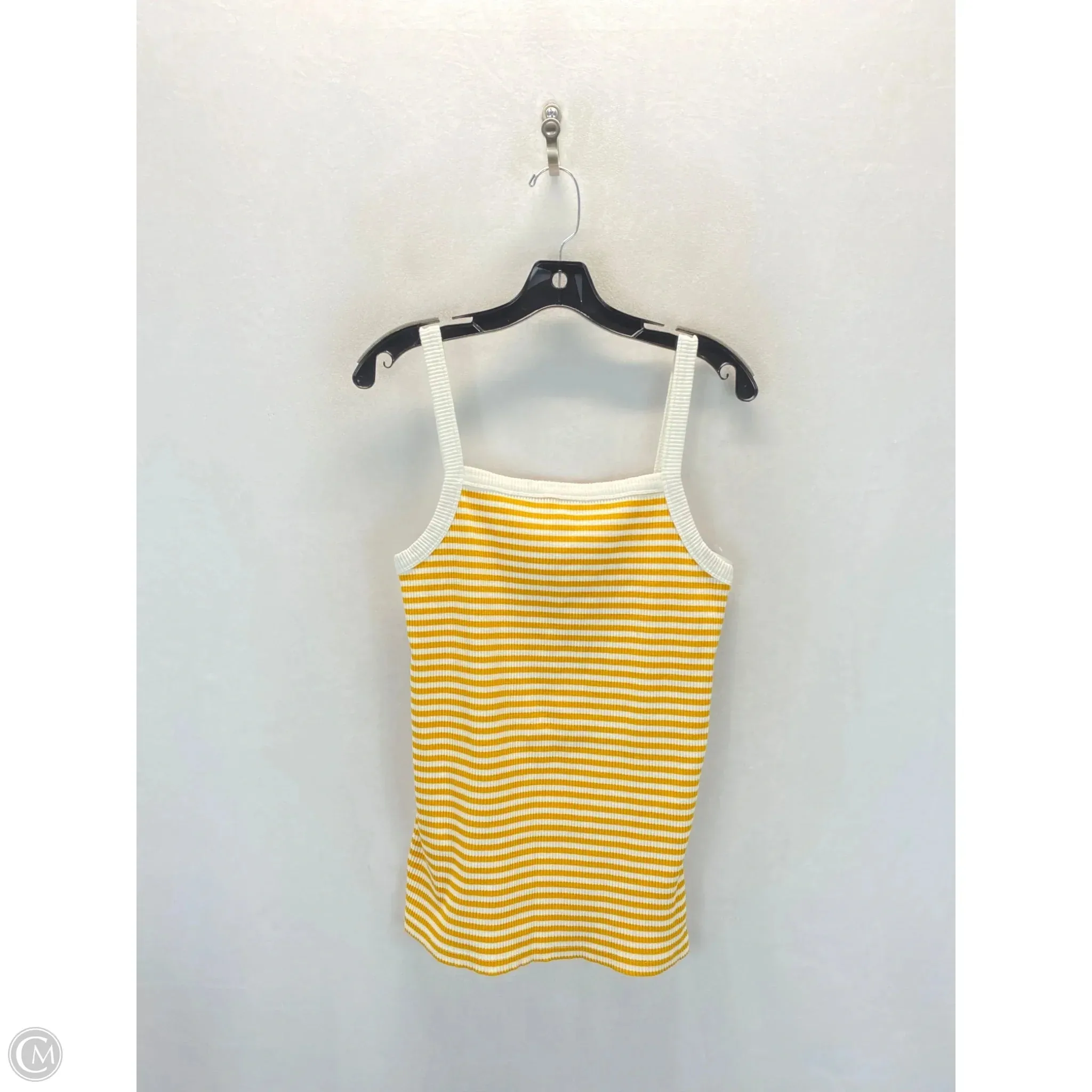 Top Sleeveless By Old Navy In Yellow, Size: L