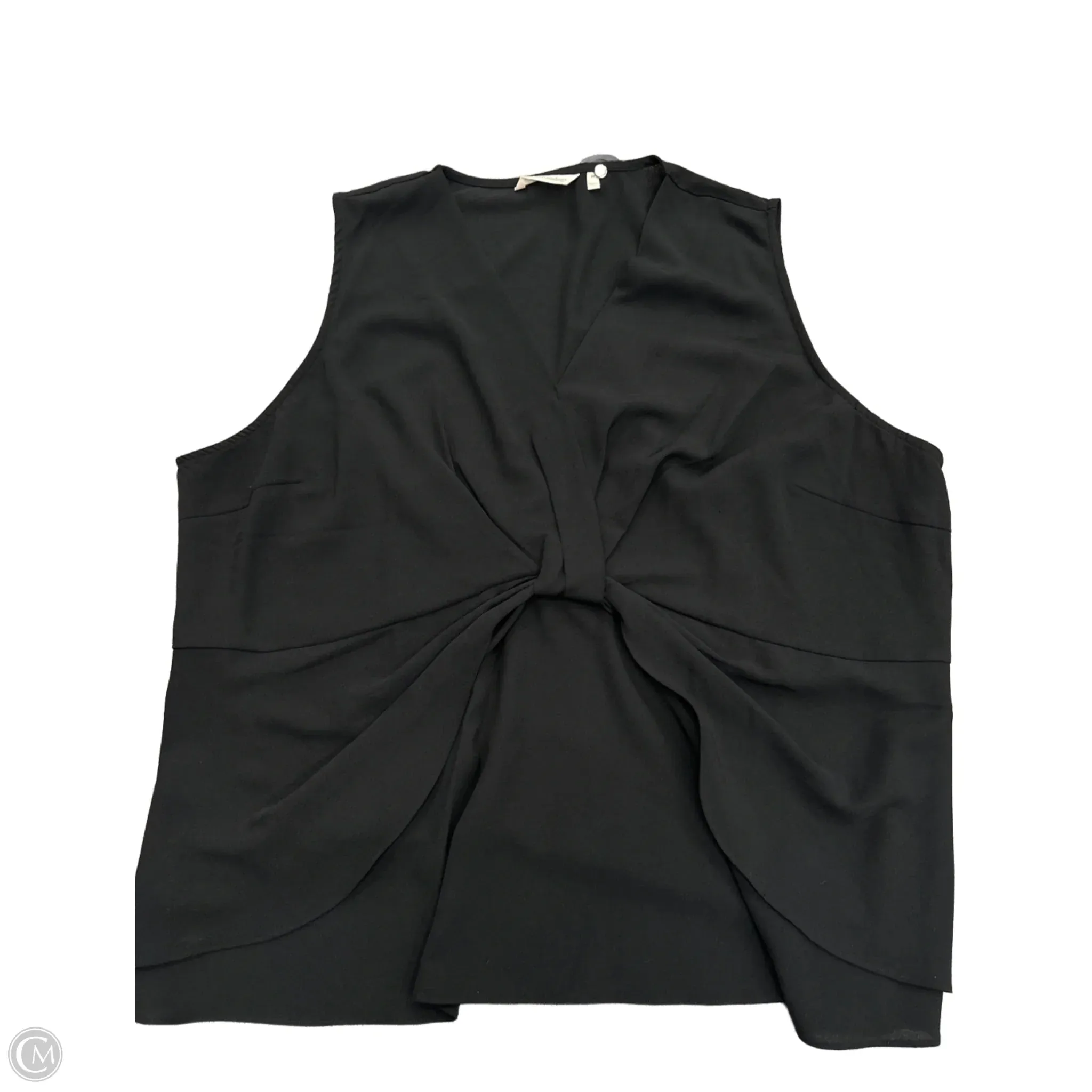 Top Sleeveless By Soft Surroundings In Black, Size: 3x