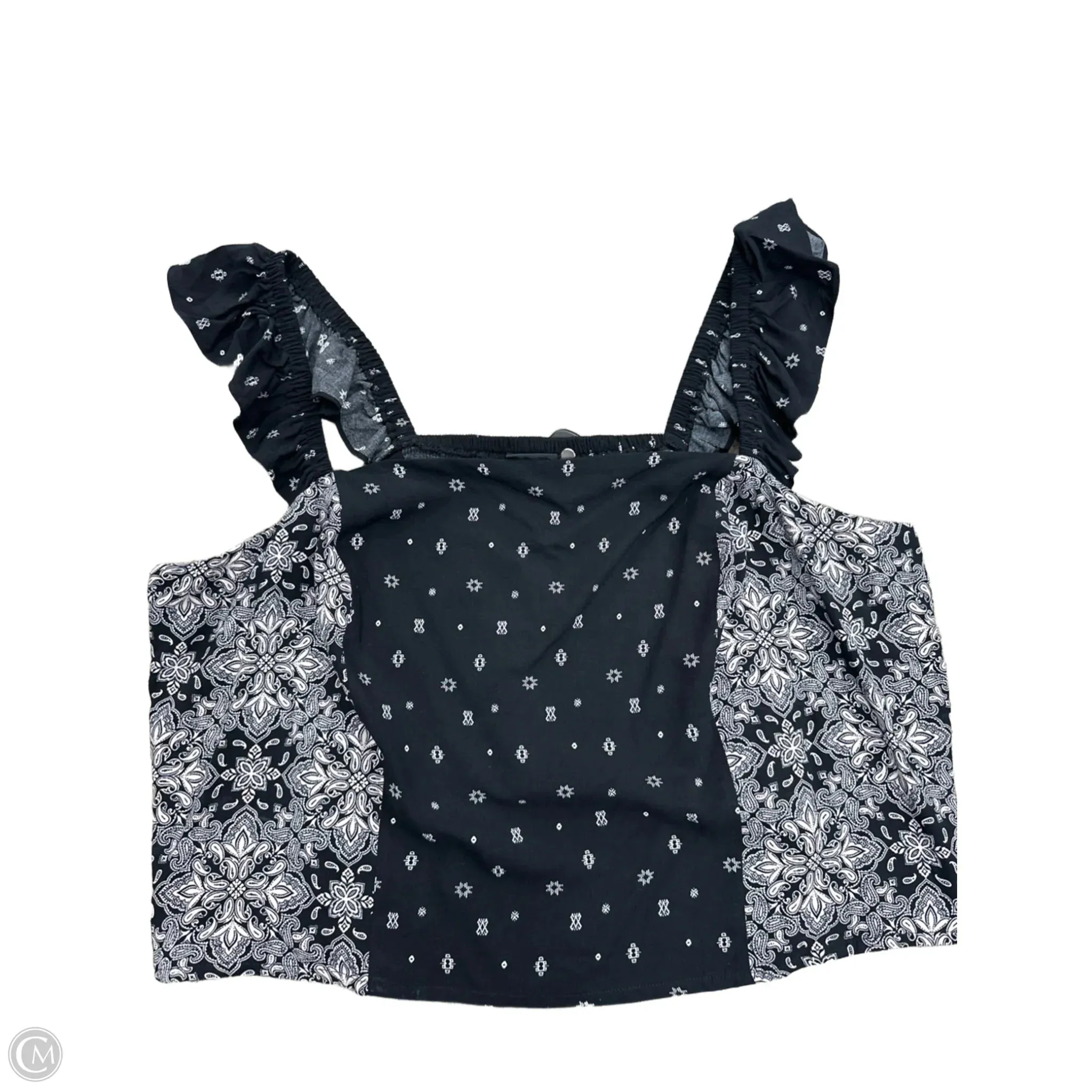Top Sleeveless By Torrid In Black, Size: 4x