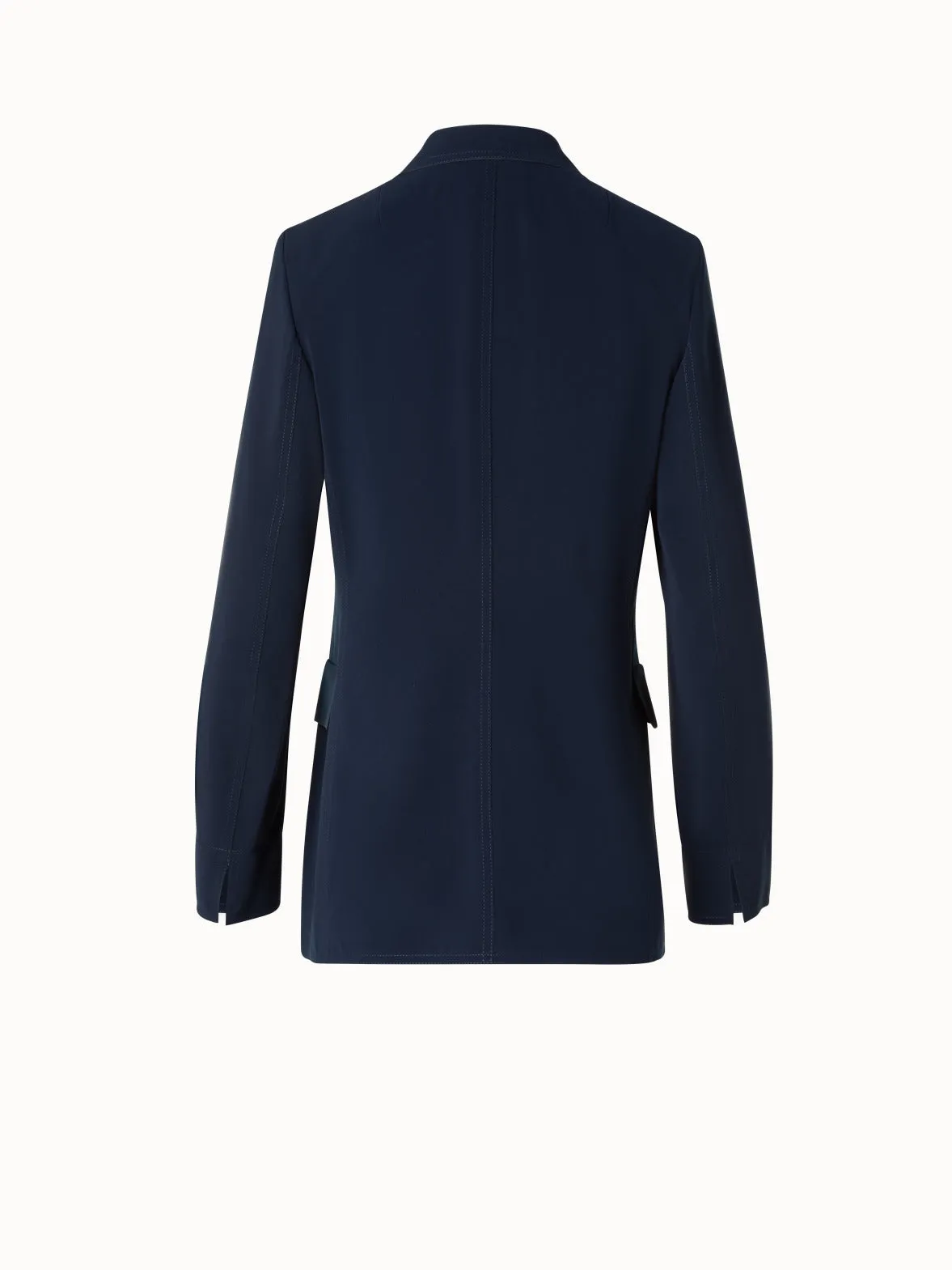 Travel-Friendly Laser Cut Boyfriend Blazer