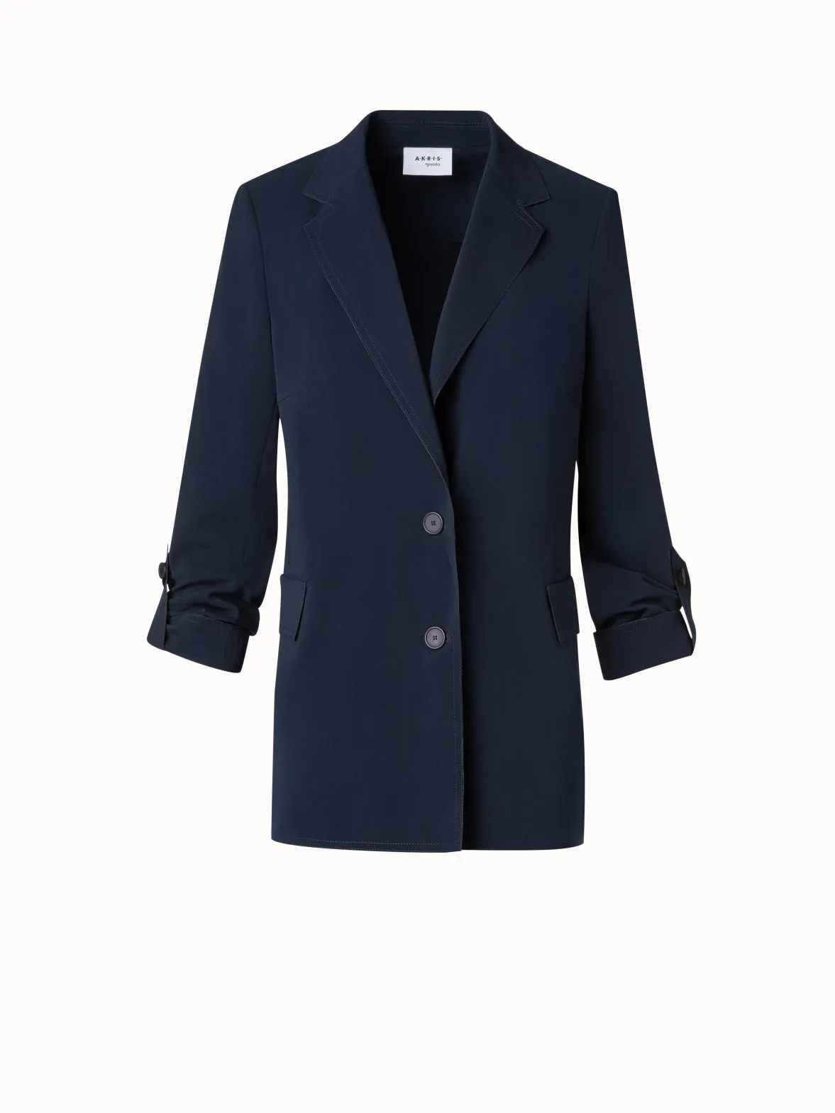 Travel-Friendly Laser Cut Boyfriend Blazer