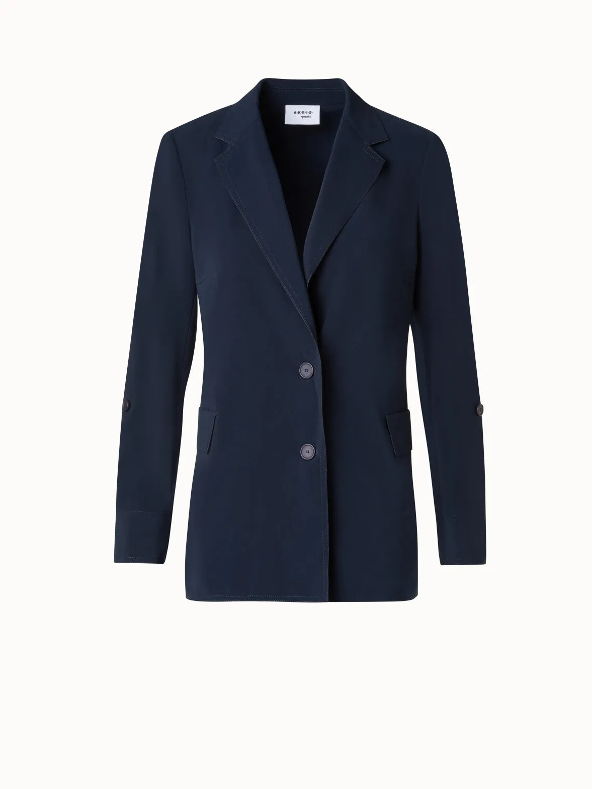 Travel-Friendly Laser Cut Boyfriend Blazer