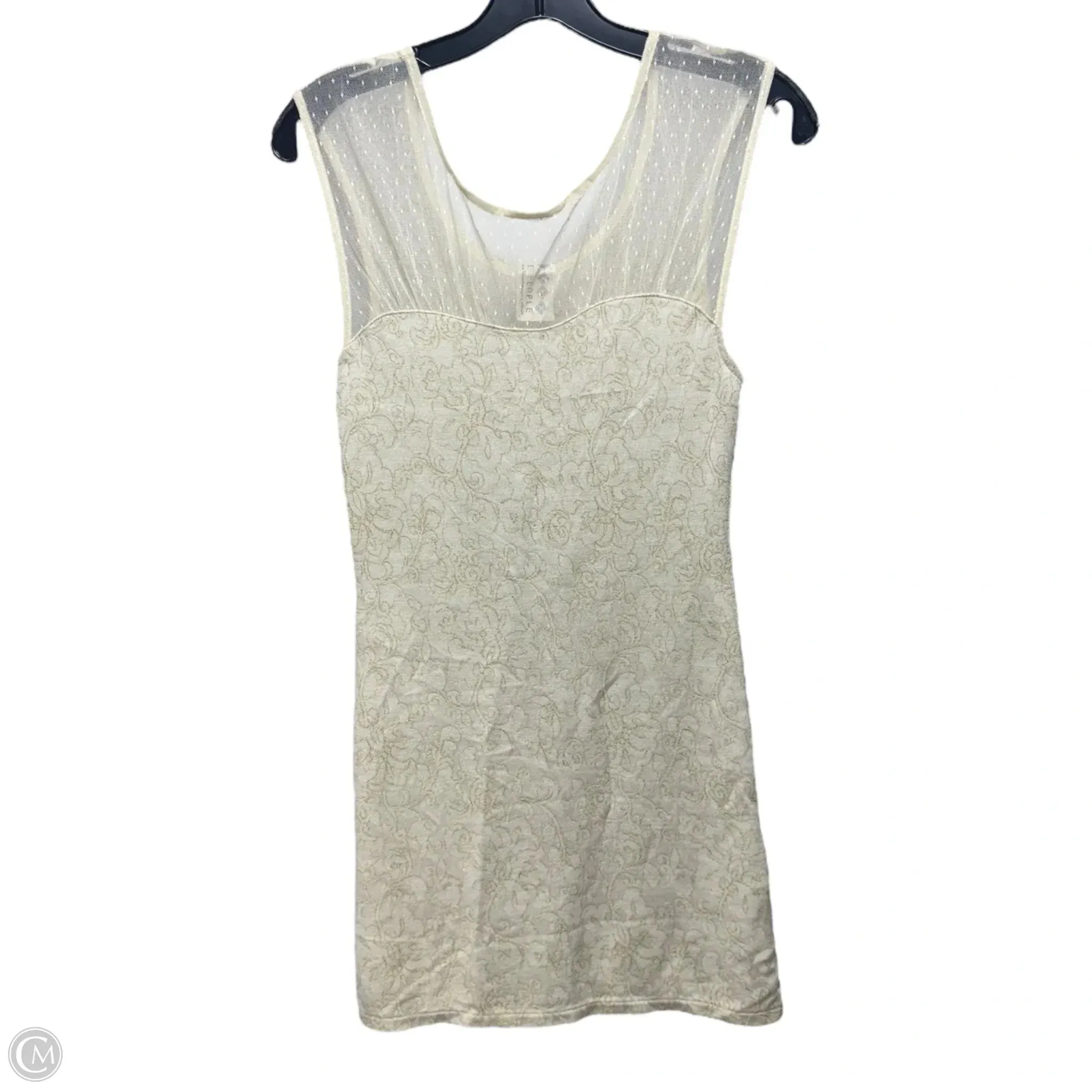 Tunic Sleeveless By Free People In Cream, Size: S