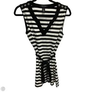 Tunic Sleeveless By White House Black Market In Striped Pattern, Size: M