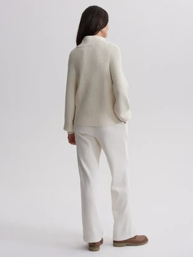 Varley - Egret Tessa Knit Jacket