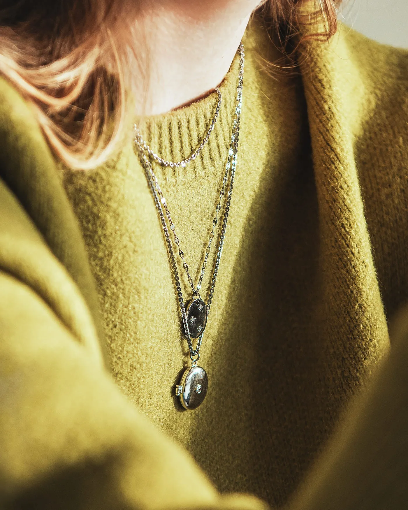 Velanna Silver Necklace