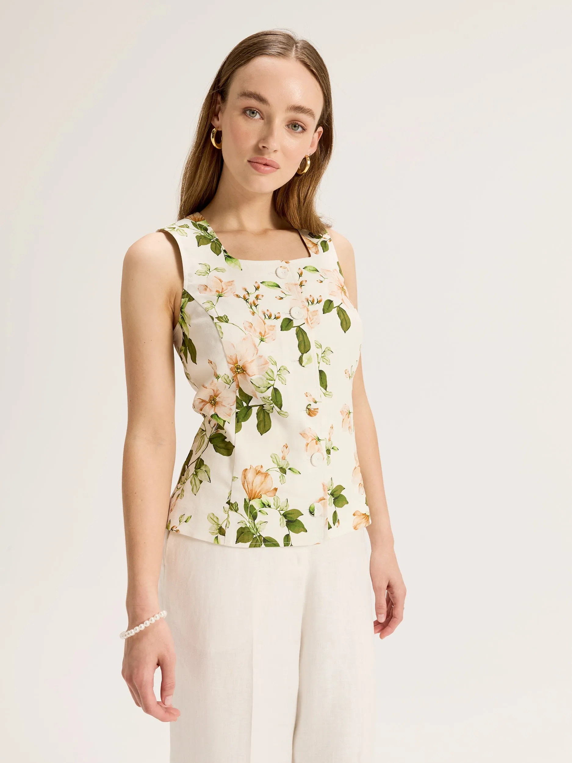 Venus Floral Top