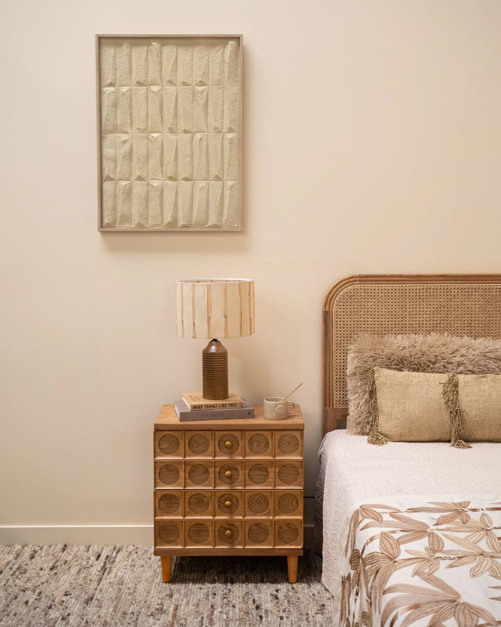 Wall Art Paper Beige