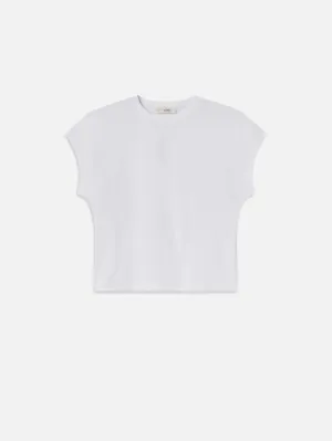 WE25JTE012pwbm FRAME The Muscle Tee