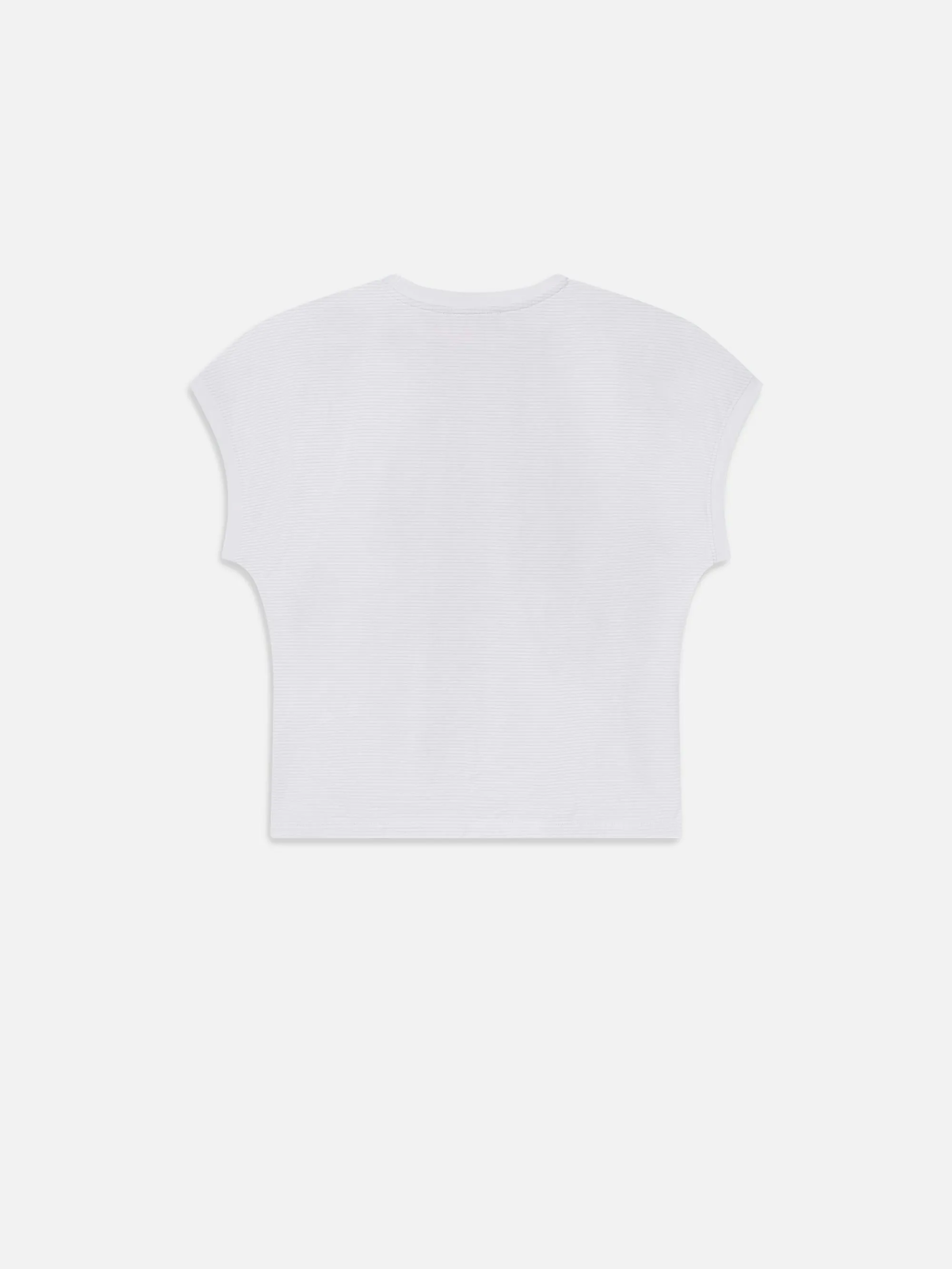 WE25JTE012pwbm FRAME The Muscle Tee
