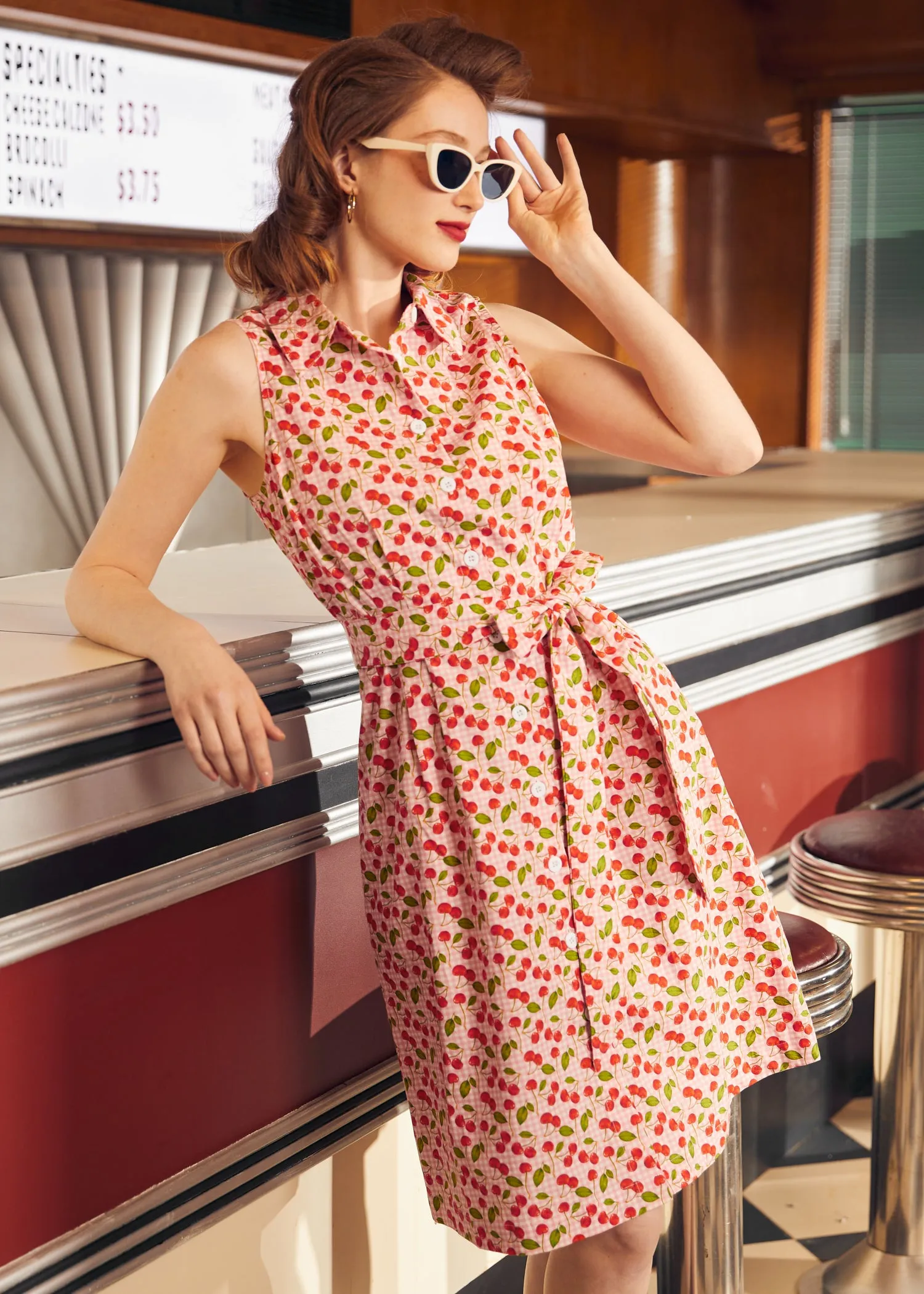 Whimsical Wanderlust Shirt Dress